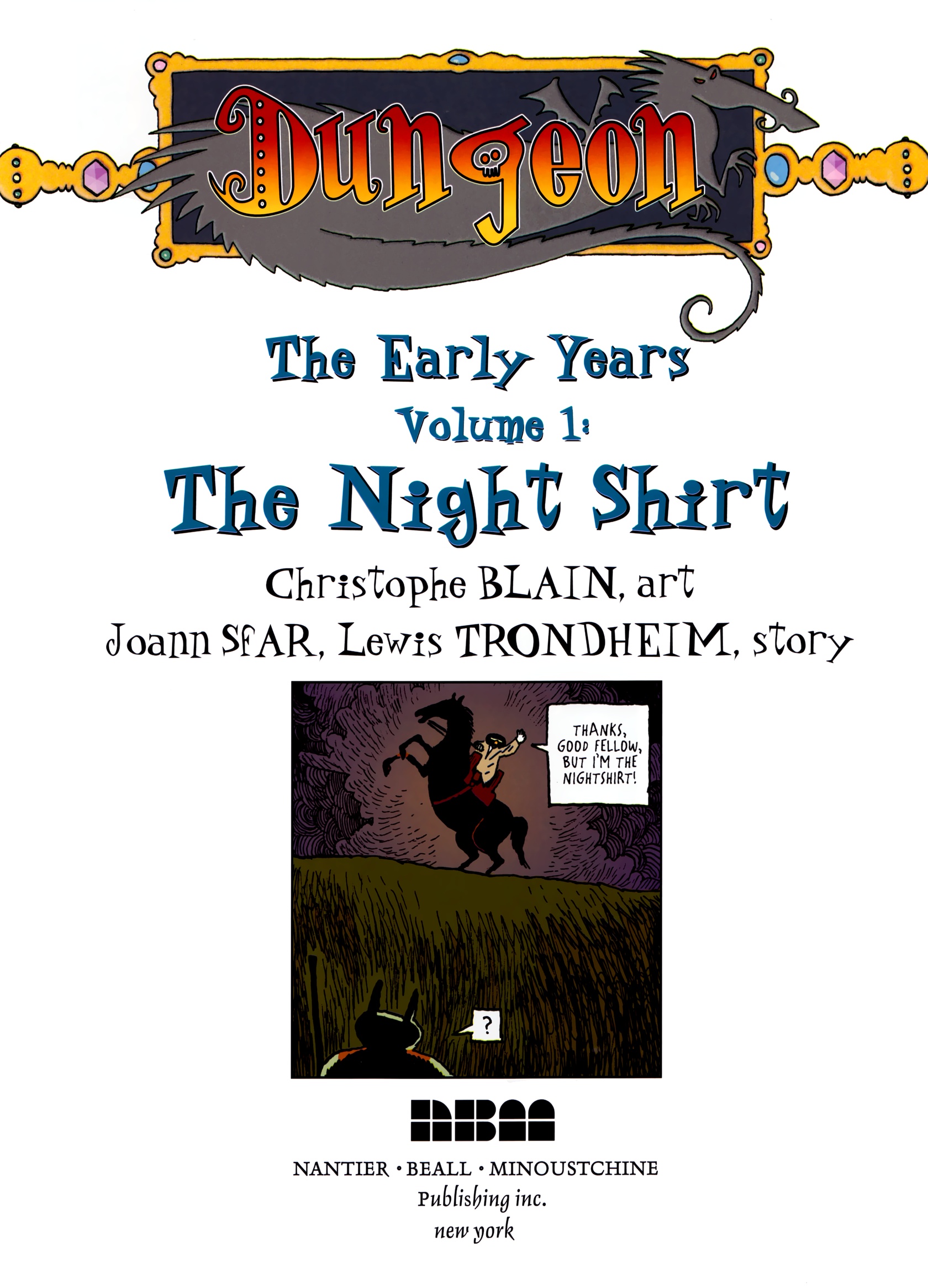 Read online Dungeon - The Early Years comic -  Issue # TPB 1 - 3