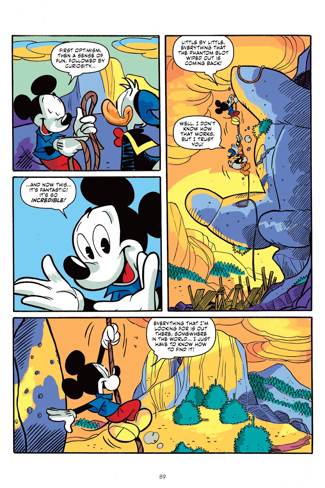 Read online Mickey Mouse: The Quest For the Missing Memories comic -  Issue # TPB (Part 1) - 90