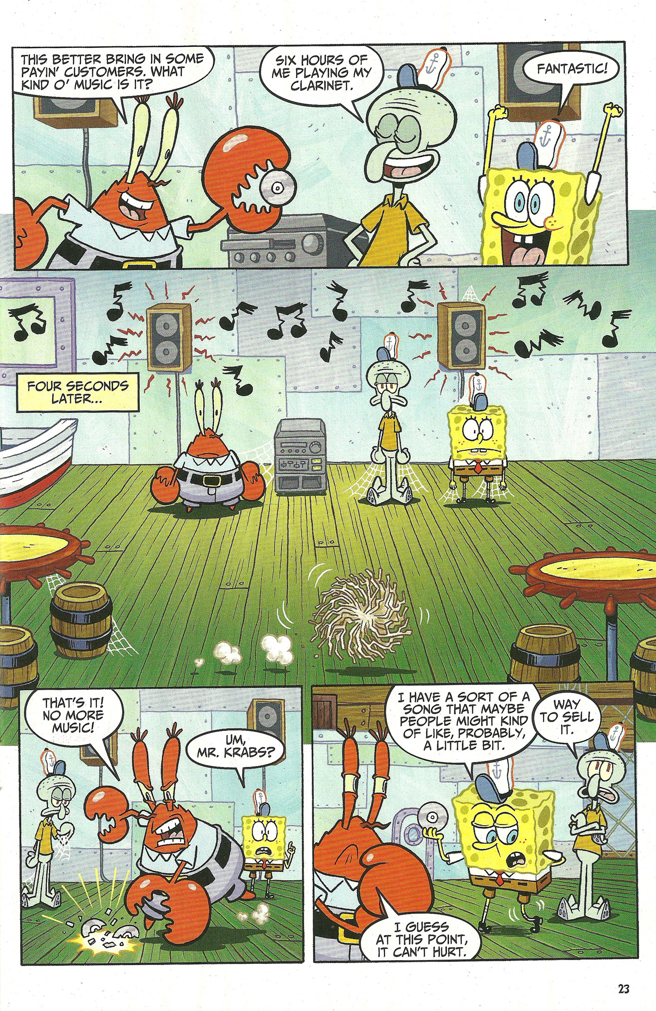 Read online SpongeBob Comics comic -  Issue #1 - 24