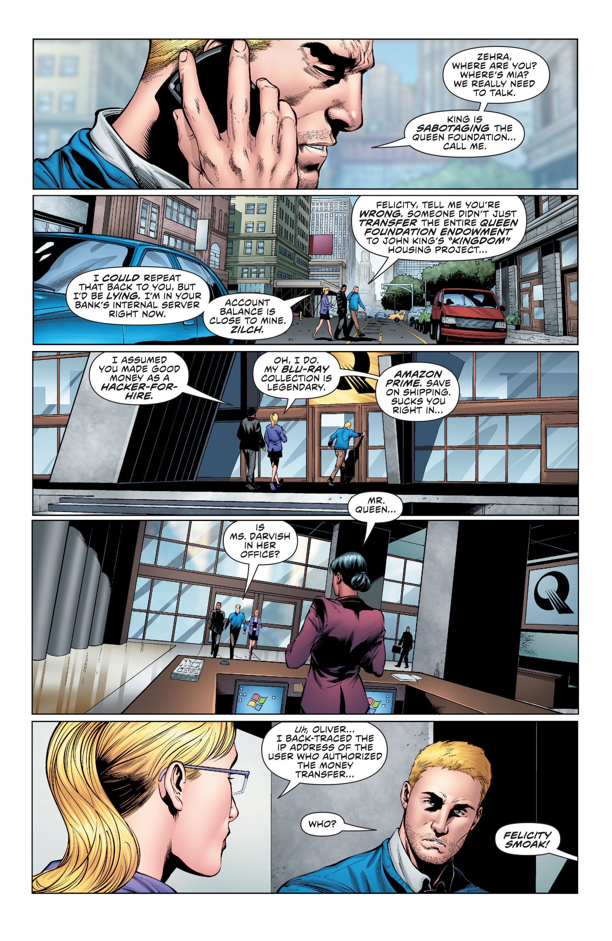 Read online Green Arrow (2011) comic -  Issue #39 - 2