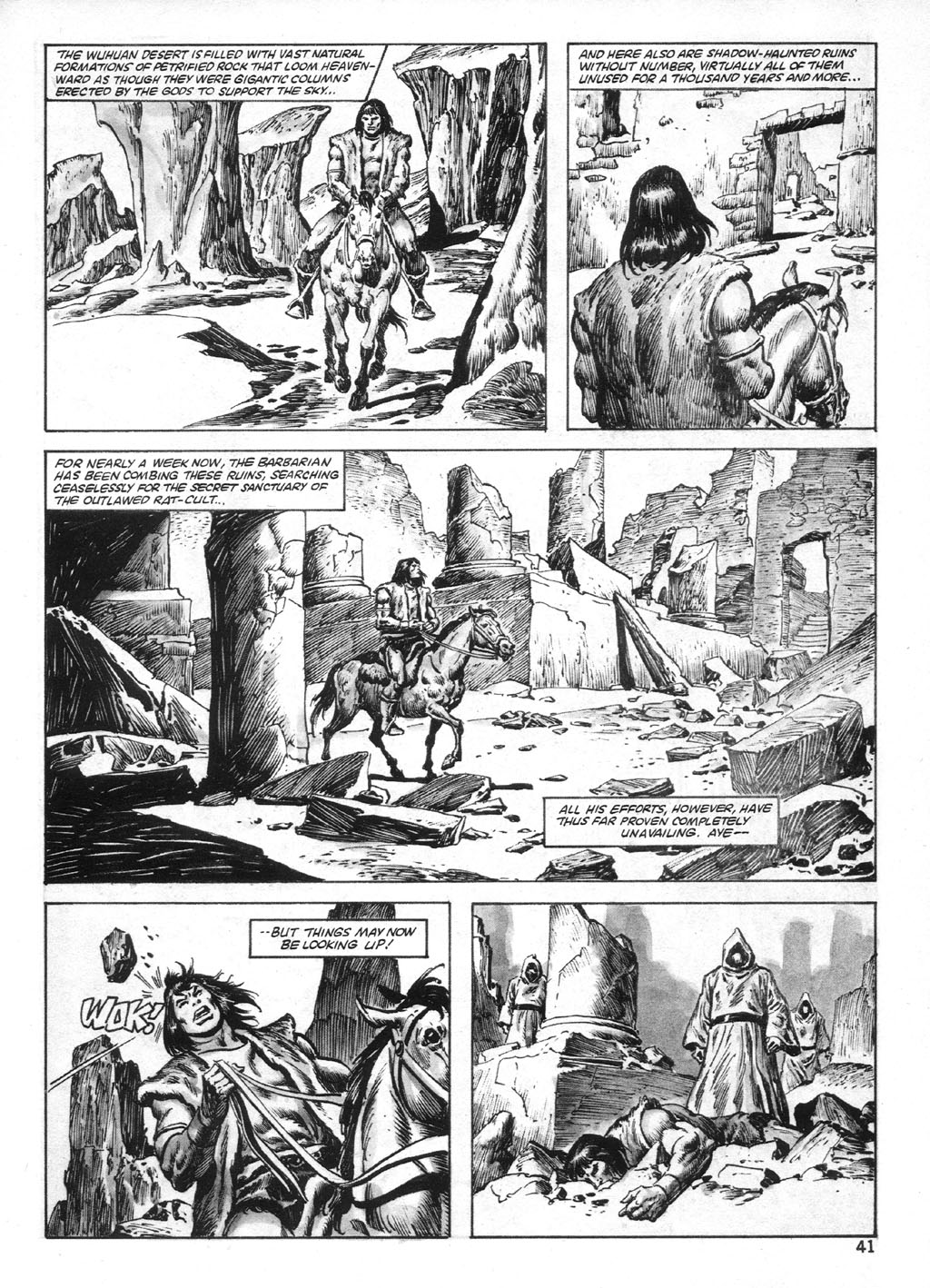 Read online The Savage Sword Of Conan comic -  Issue #95 - 41