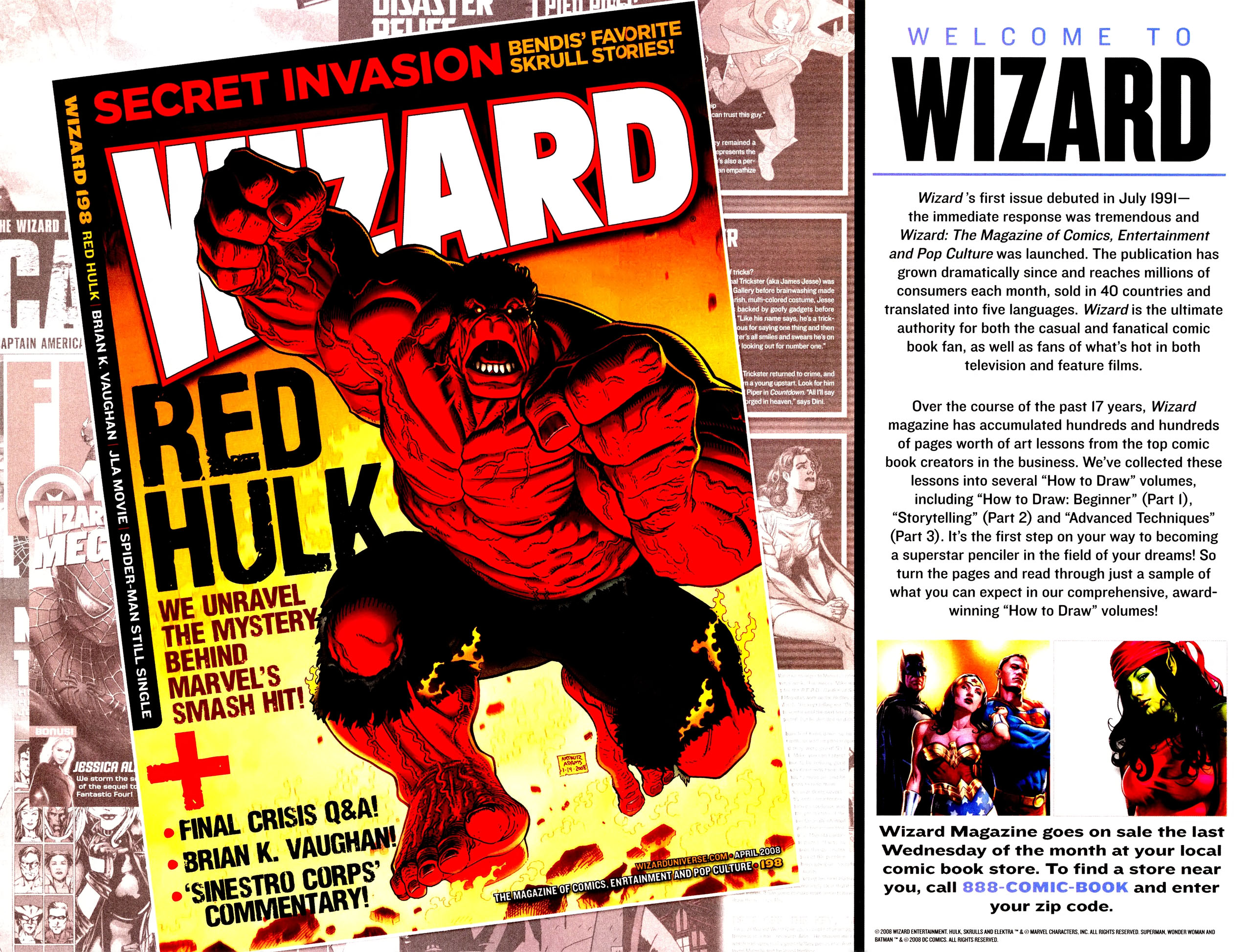 Read online Wizard How to Draw Sampler comic -  Issue # Full - 2