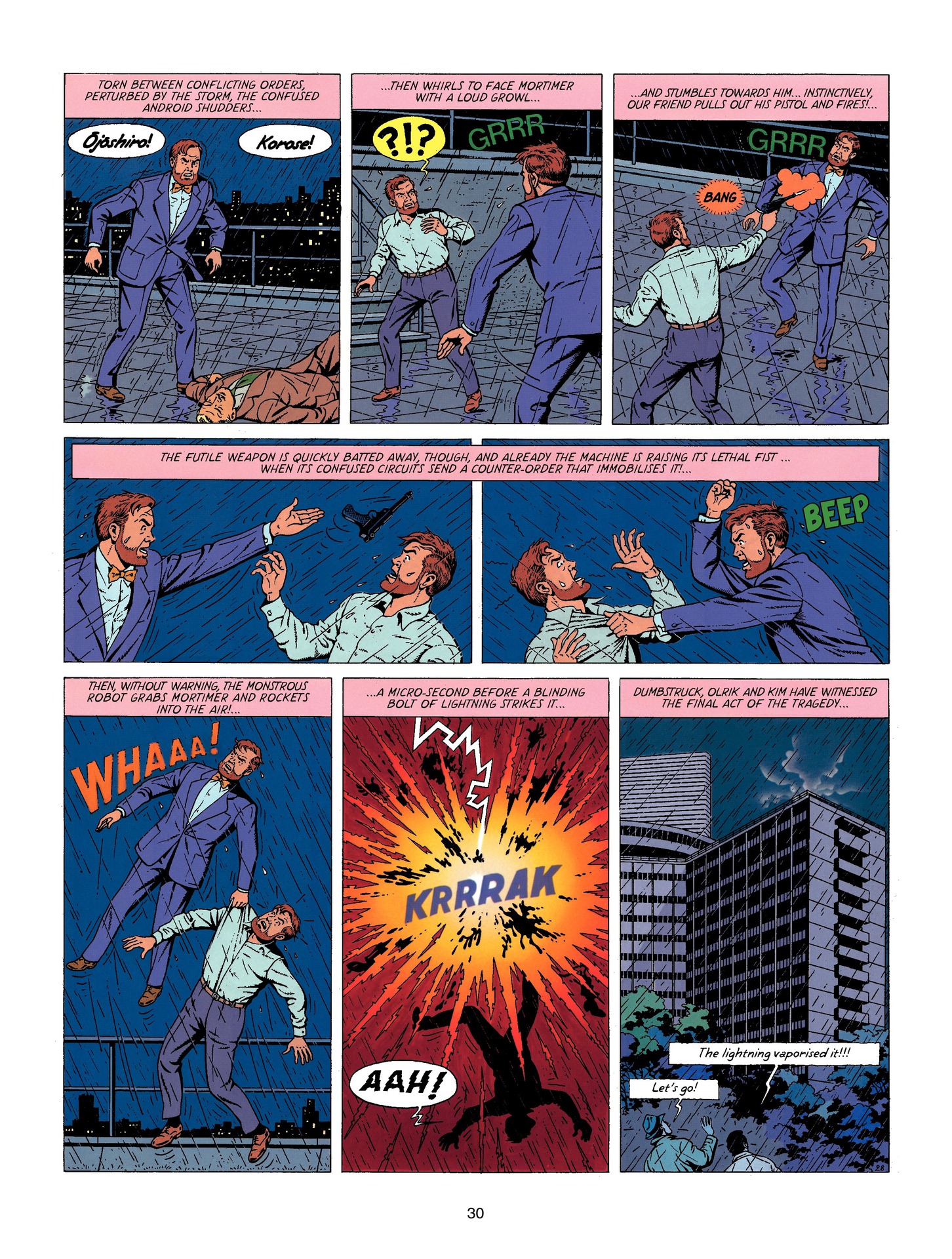 Read online Blake & Mortimer comic -  Issue #23 - 32