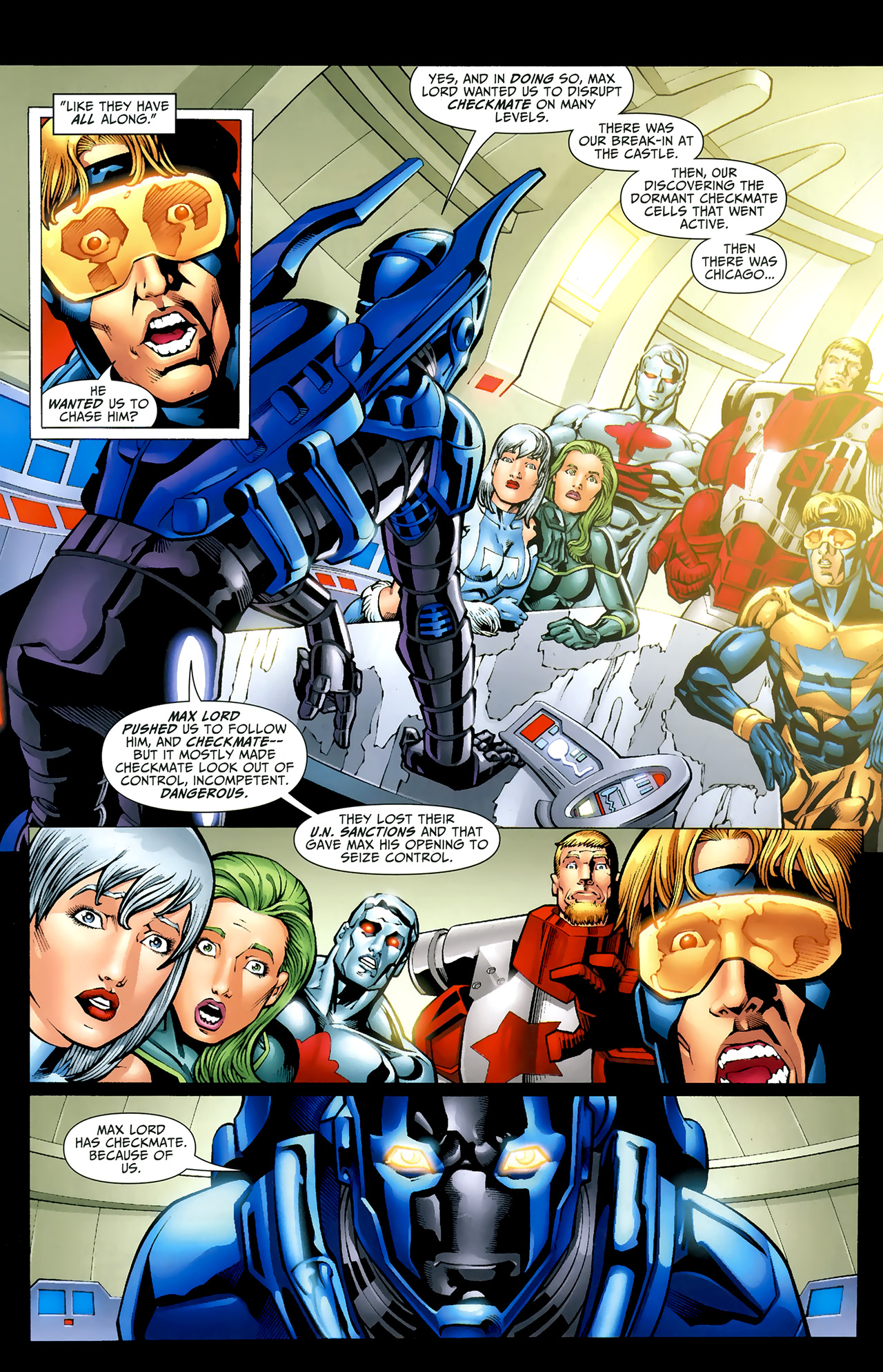 Read online Justice League: Generation Lost comic -  Issue #22 - 8