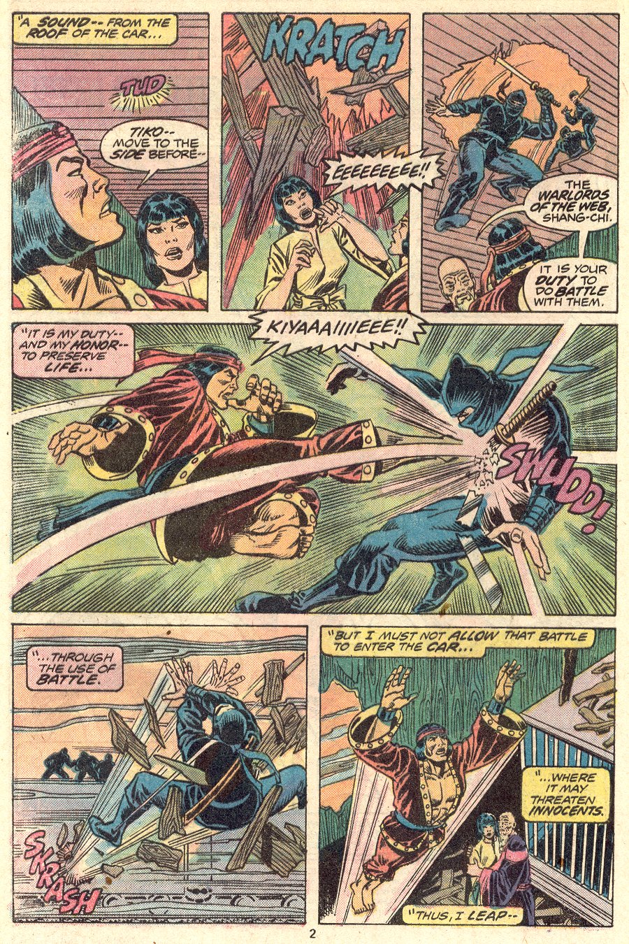 Read online Master of Kung Fu (1974) comic -  Issue #37 - 3