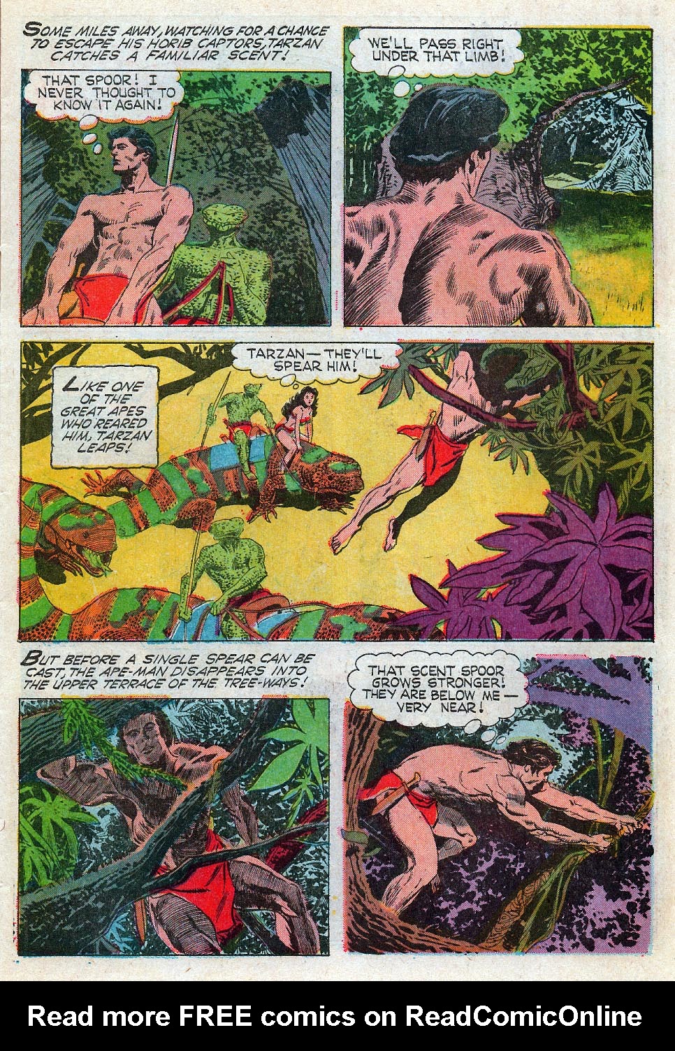 Read online Tarzan (1962) comic -  Issue #181 - 7