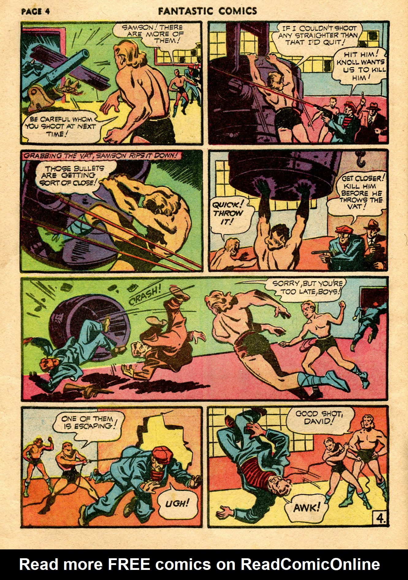 Read online Fantastic Comics comic -  Issue #21 - 6