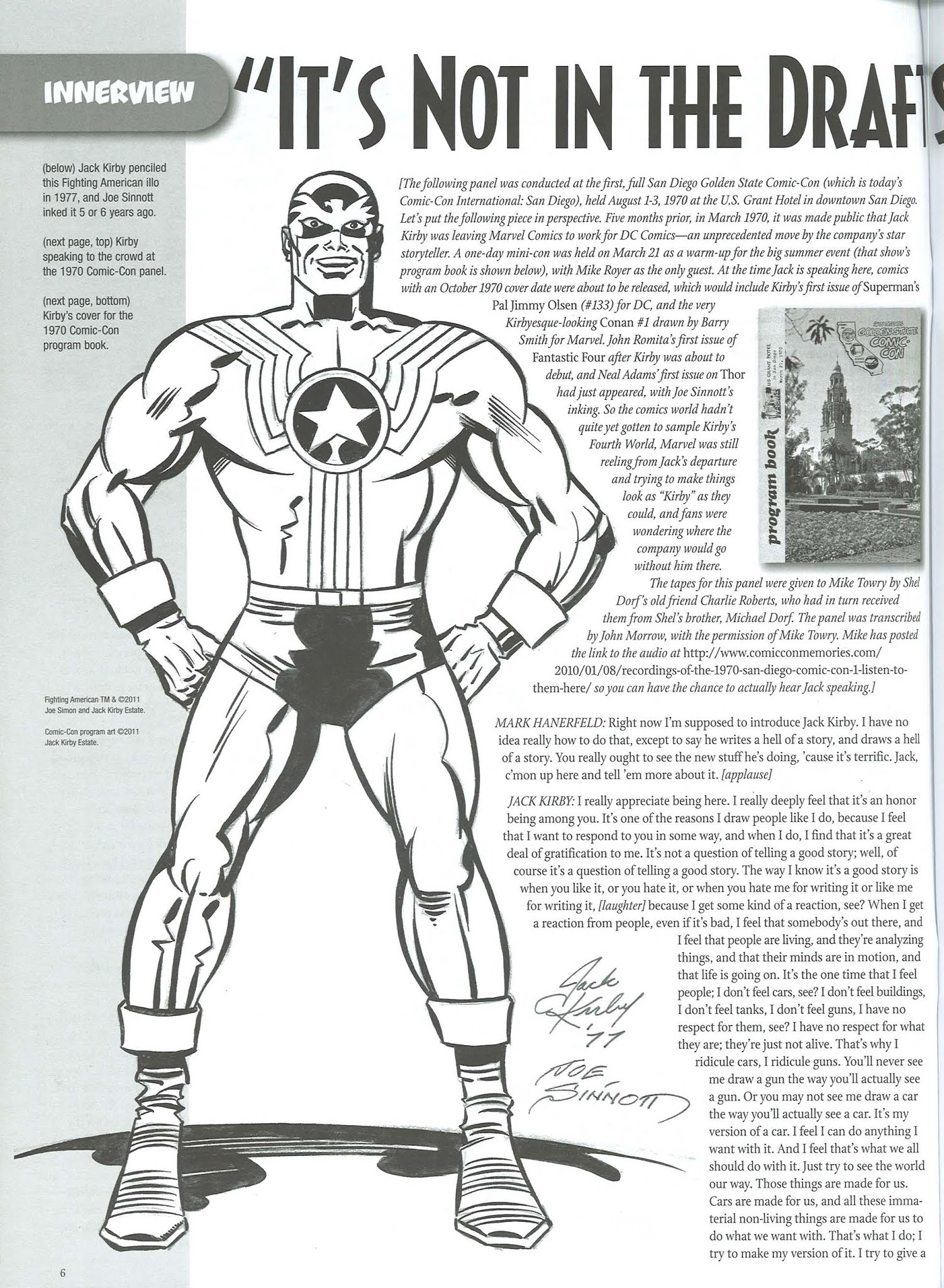 Read online The Jack Kirby Collector comic -  Issue #57 - 8