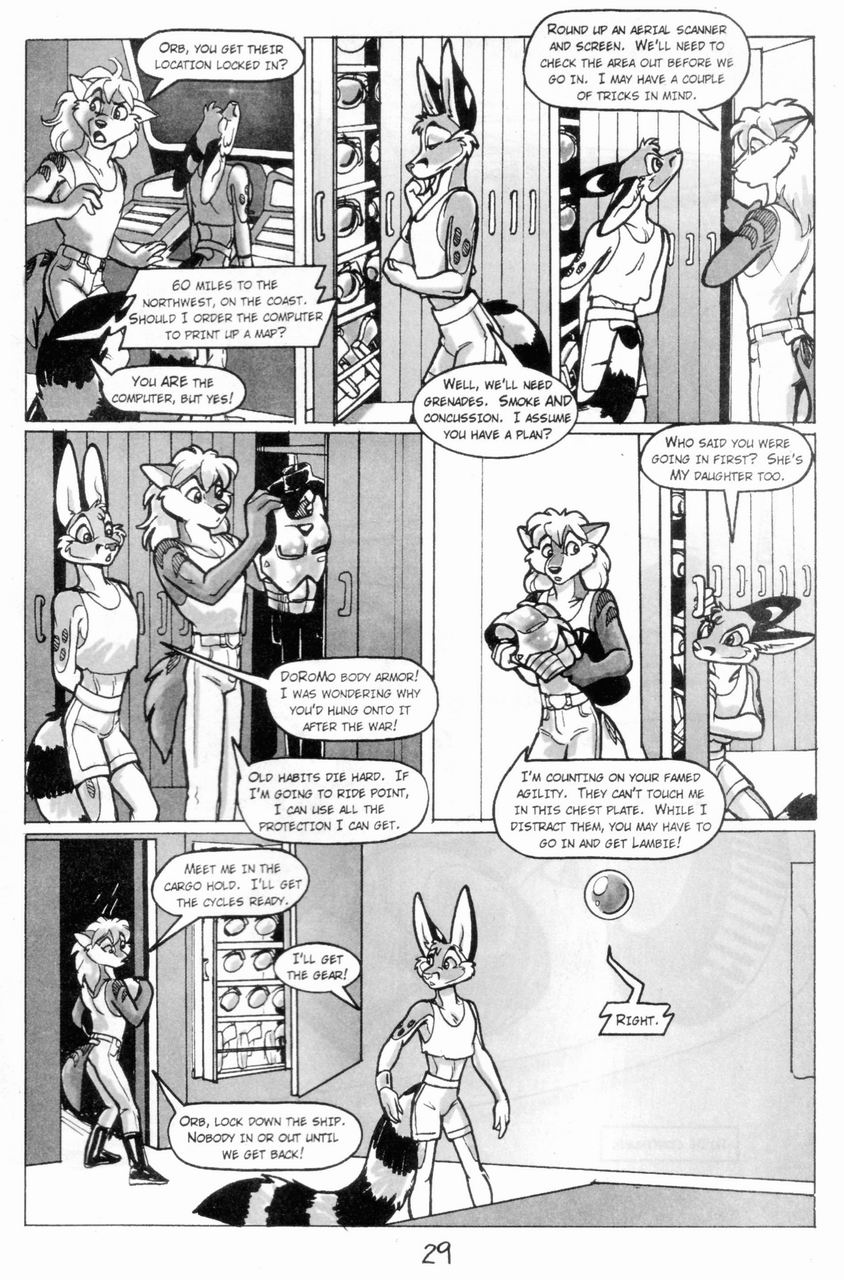 Read online Havoc Inc. comic -  Issue #6 - 30