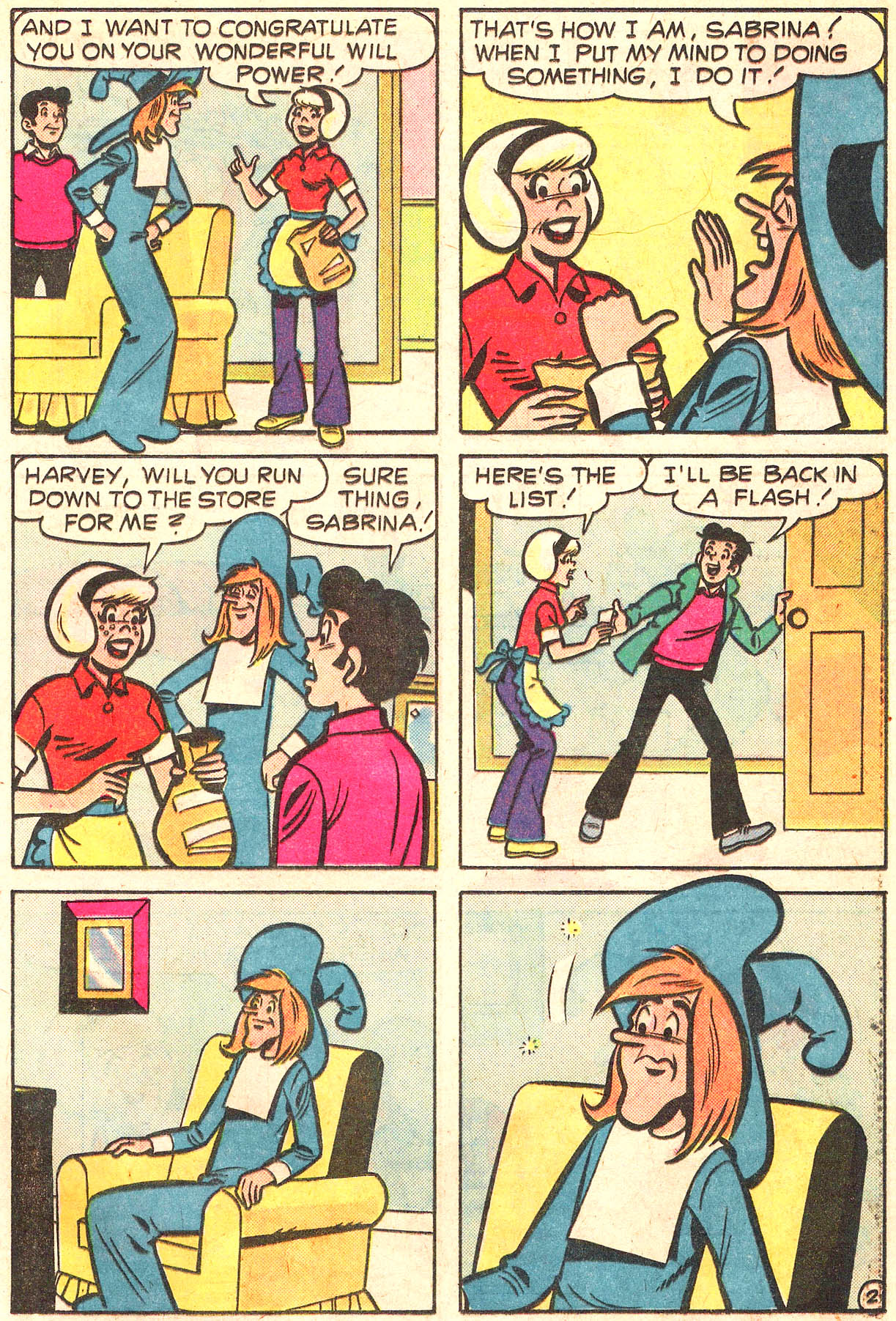 Read online Sabrina The Teenage Witch (1971) comic -  Issue #37 - 21