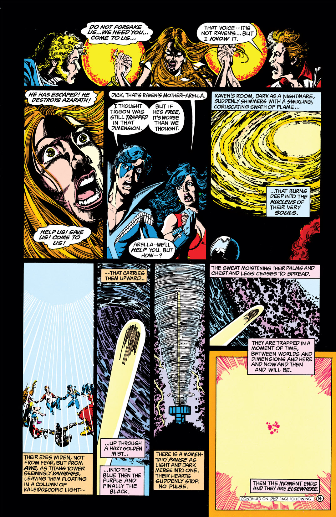Read online The New Teen Titans (1984) comic -  Issue #2 - 15