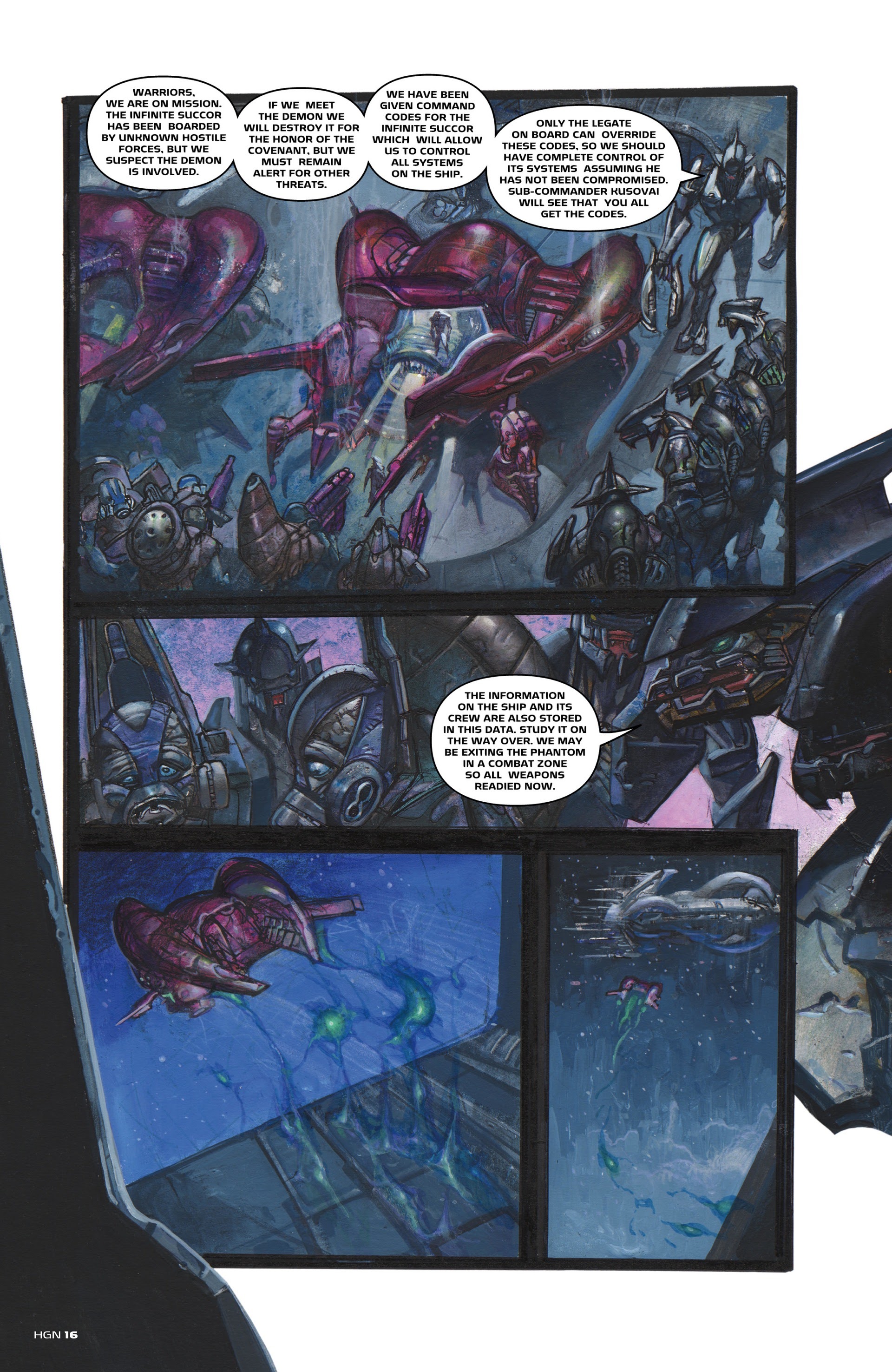 Read online Halo Graphic Novel (2021) comic -  Issue # TPB - 16