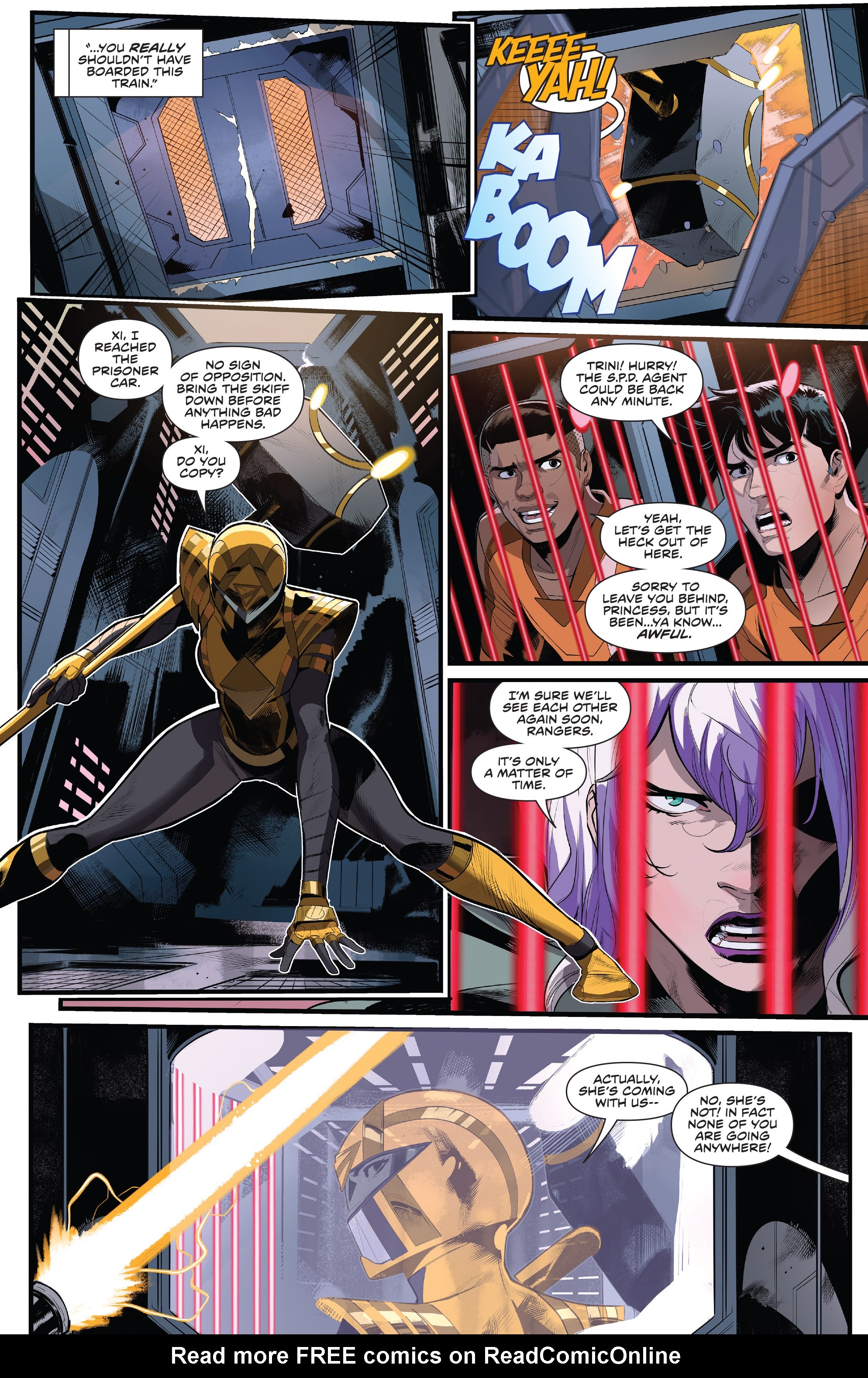 Read online Power Rangers comic -  Issue #6 - 13