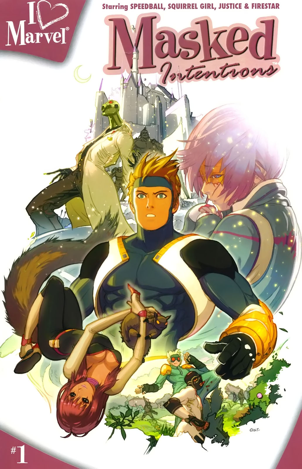 Read online I (heart) Marvel comic -  Issue # Masked Intentions - 1