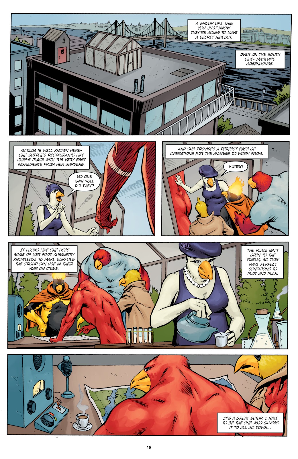 Super Angry Birds issue TPB - Page 18