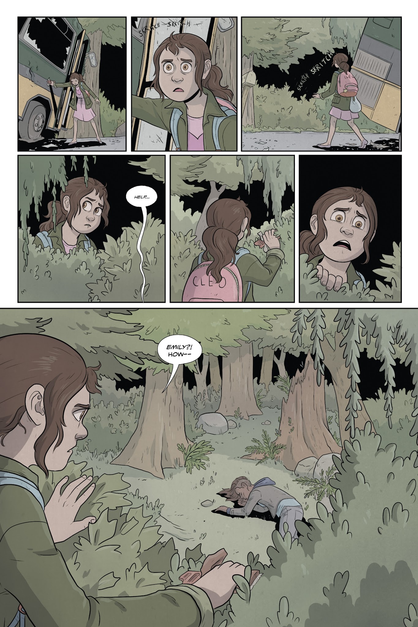 Read online Lifeformed: Cleo Makes Contact comic -  Issue # TPB - 74