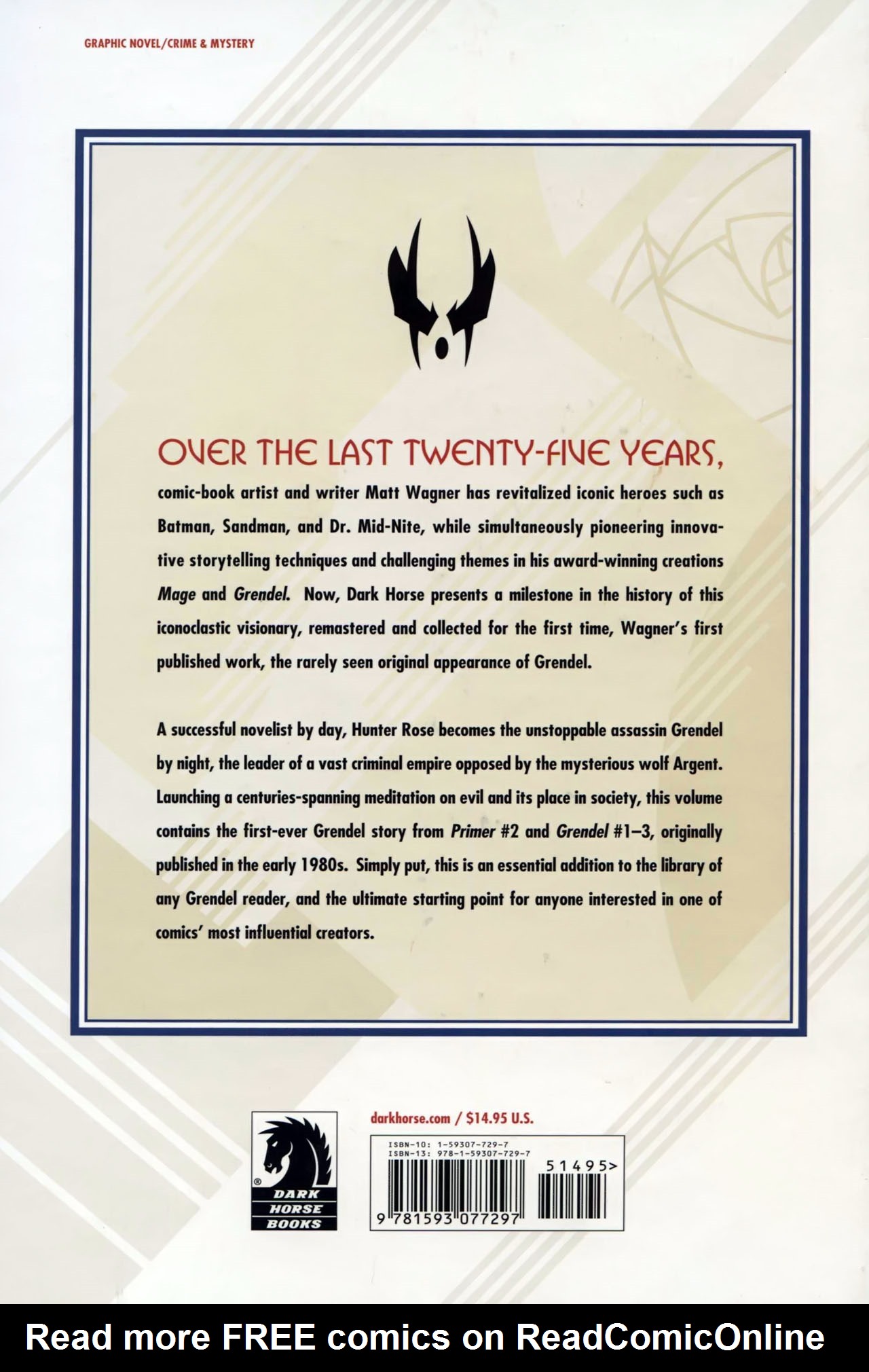 Read online Grendel Archives comic -  Issue # TPB - 105