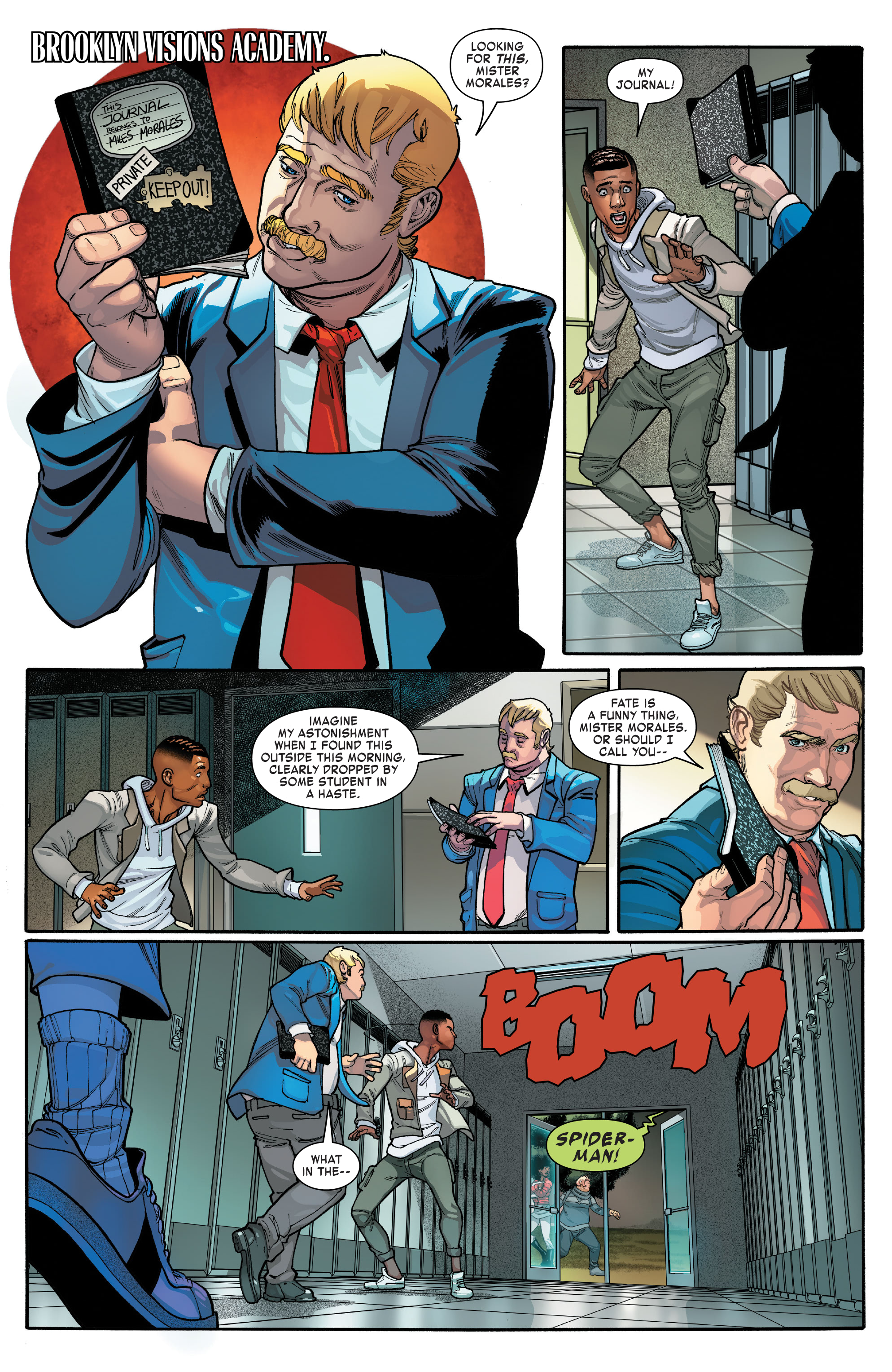 Read online Miles Morales: Spider-Man comic -  Issue #15 - 3