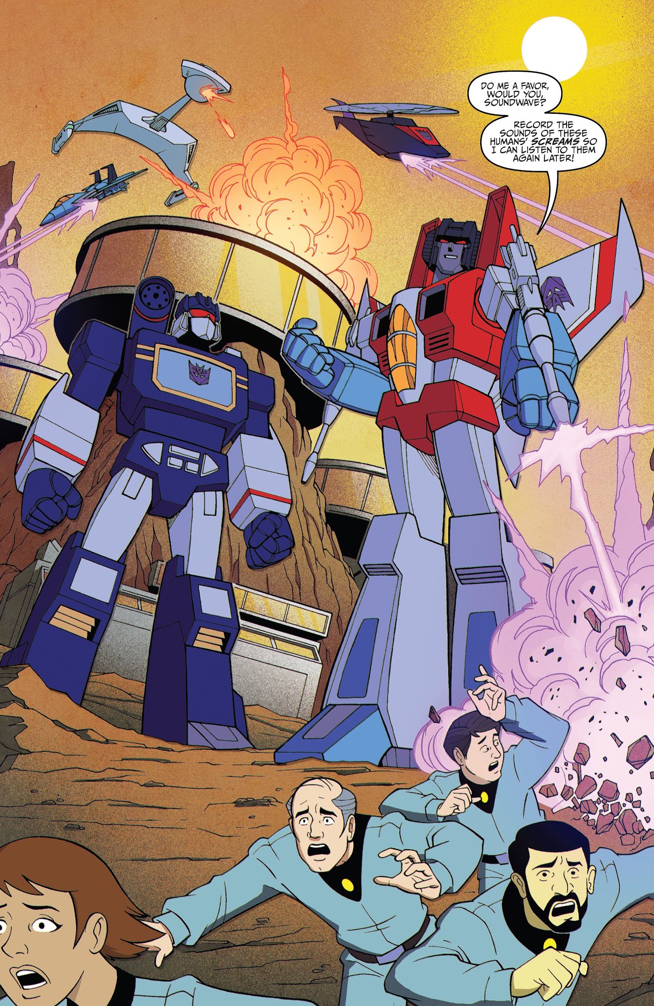 Read online Star Trek vs. Transformers comic -  Issue #3 - 3