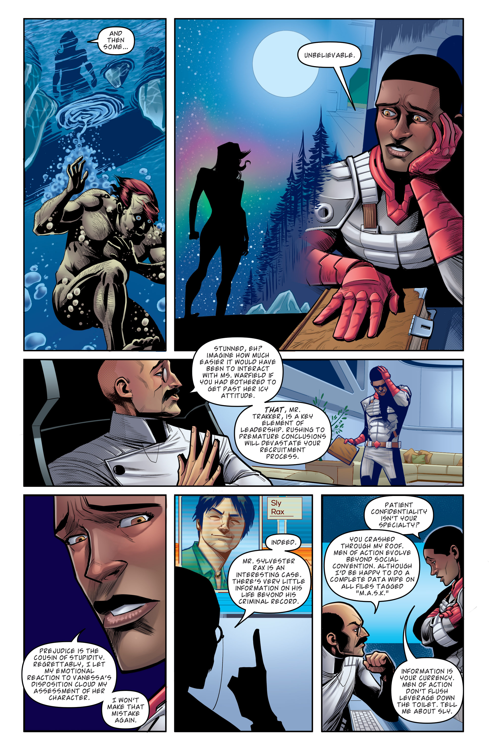 Read online M.A.S.K.: Mobile Armored Strike Kommand comic -  Issue #6 - 16