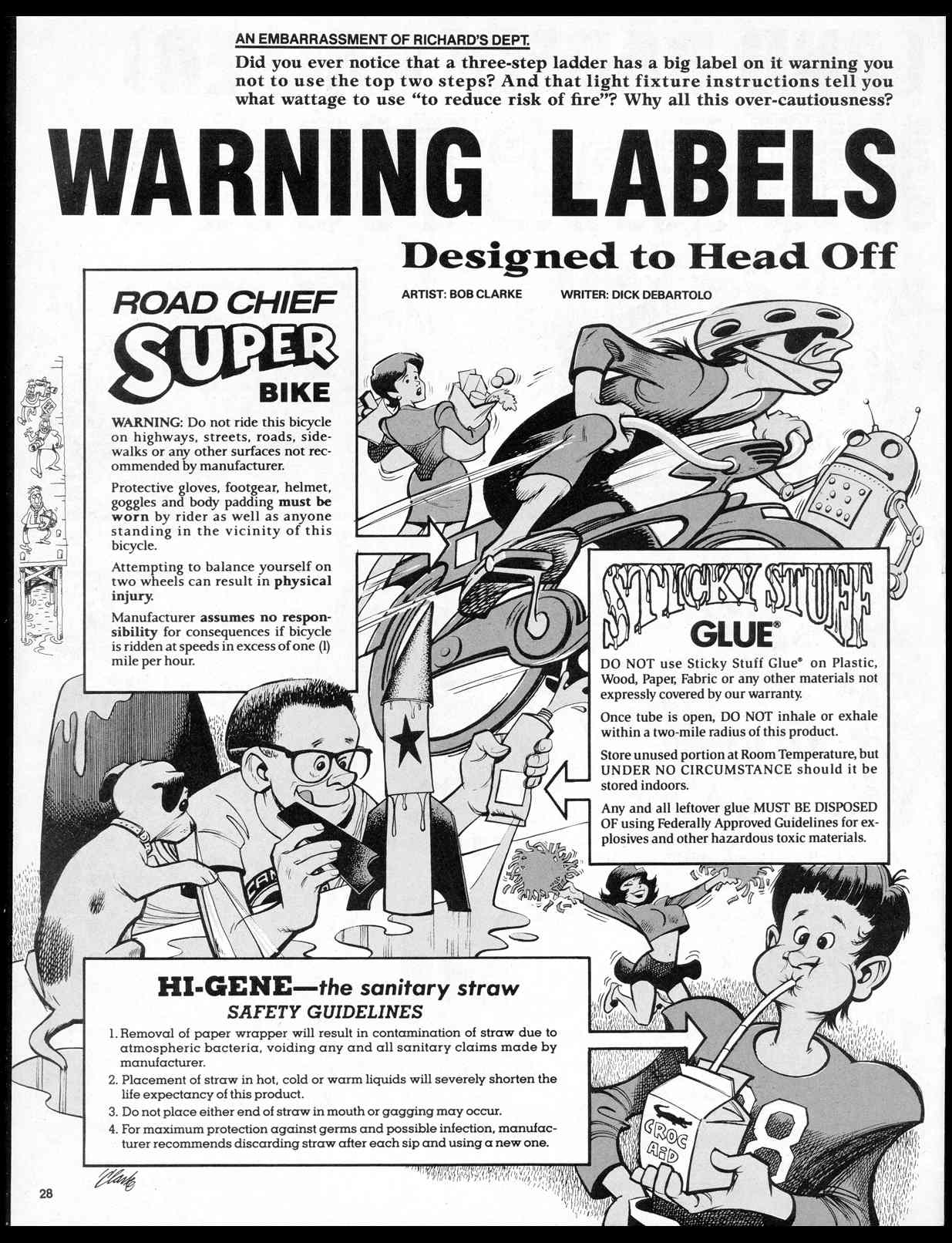 Read online MAD comic -  Issue #301 - 31