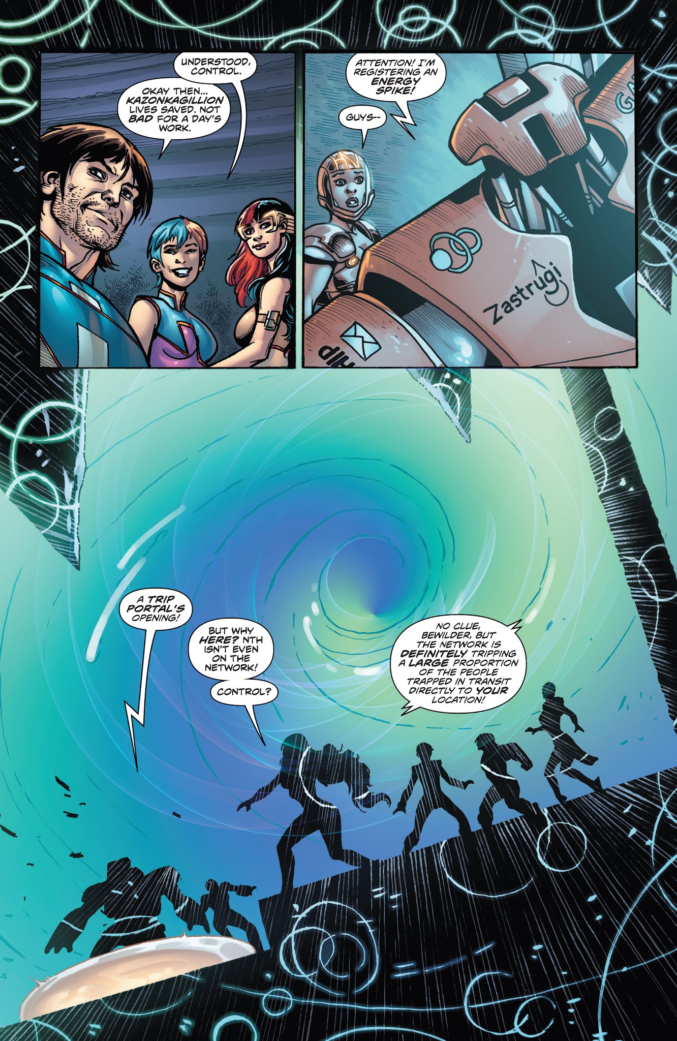 Read online The Hypernaturals comic -  Issue #12 - 6