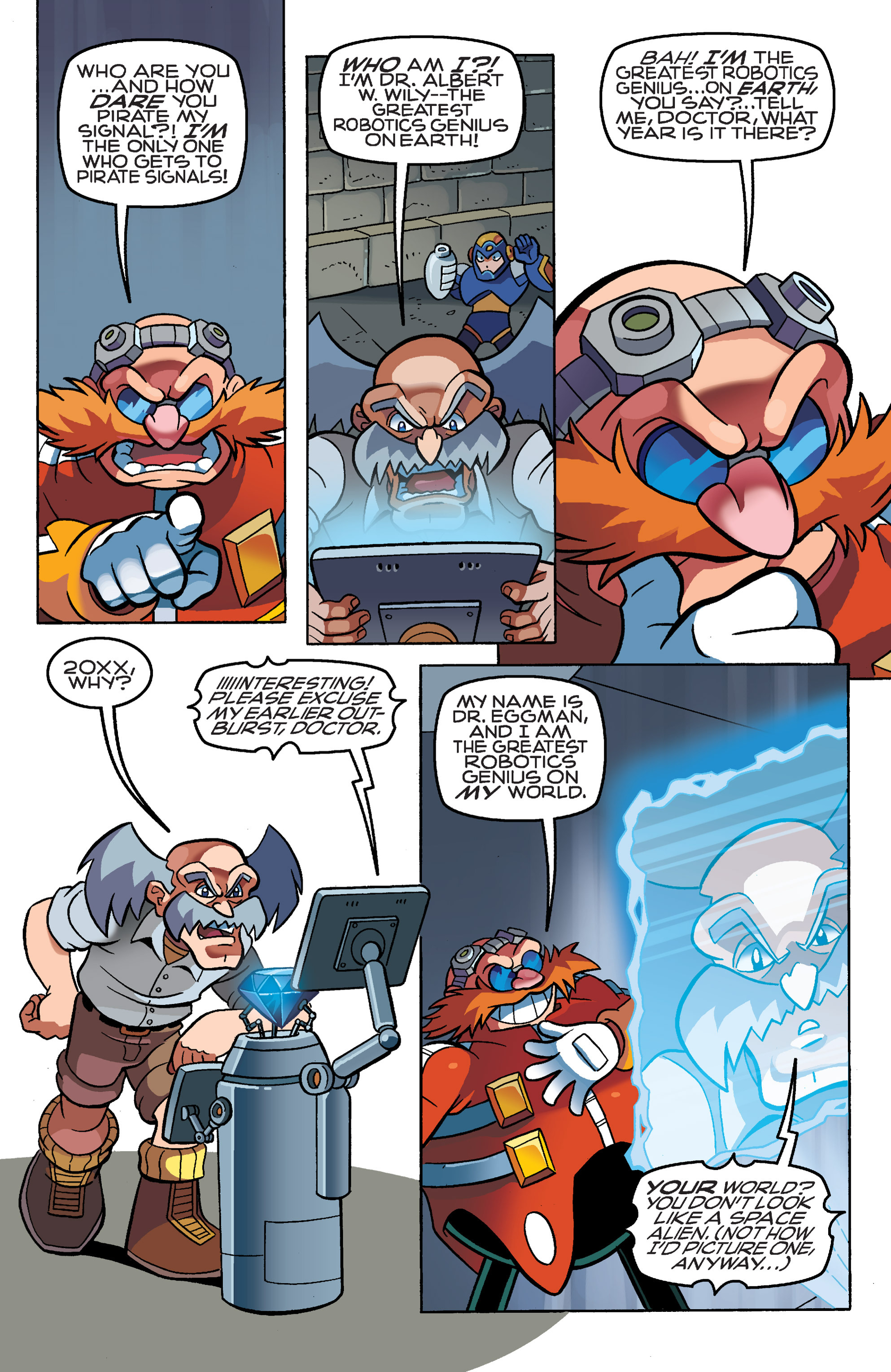 Read online Sonic Mega Man Worlds Collide comic -  Issue # Vol 1 - 16