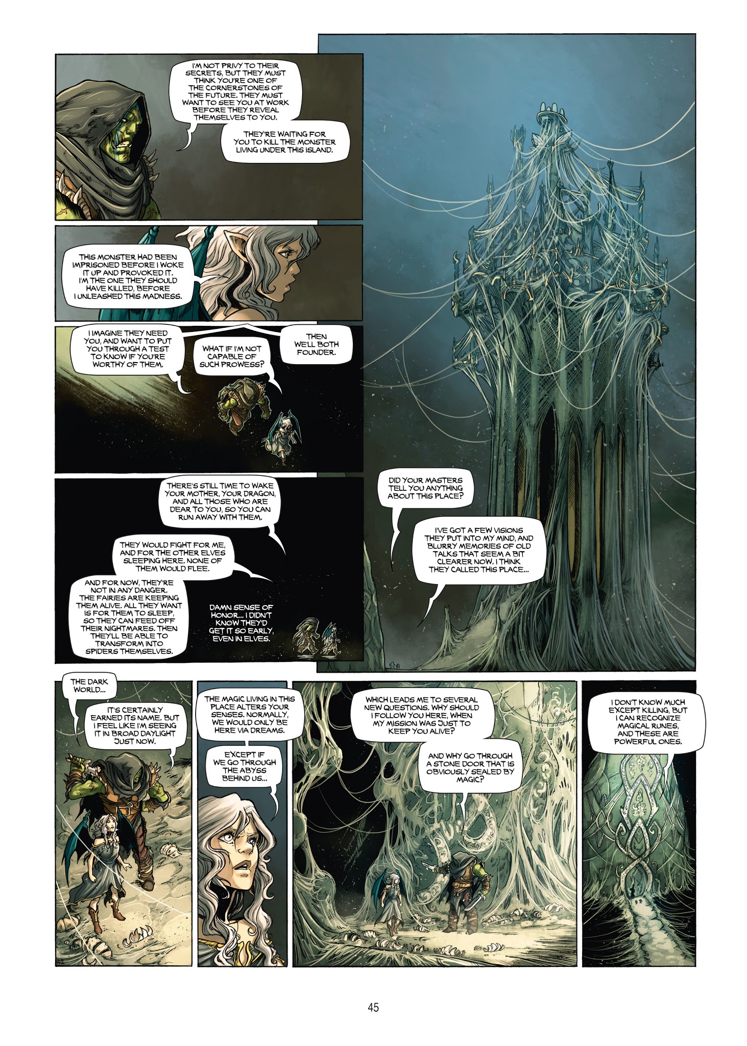 Read online Elves comic -  Issue #18 - 44