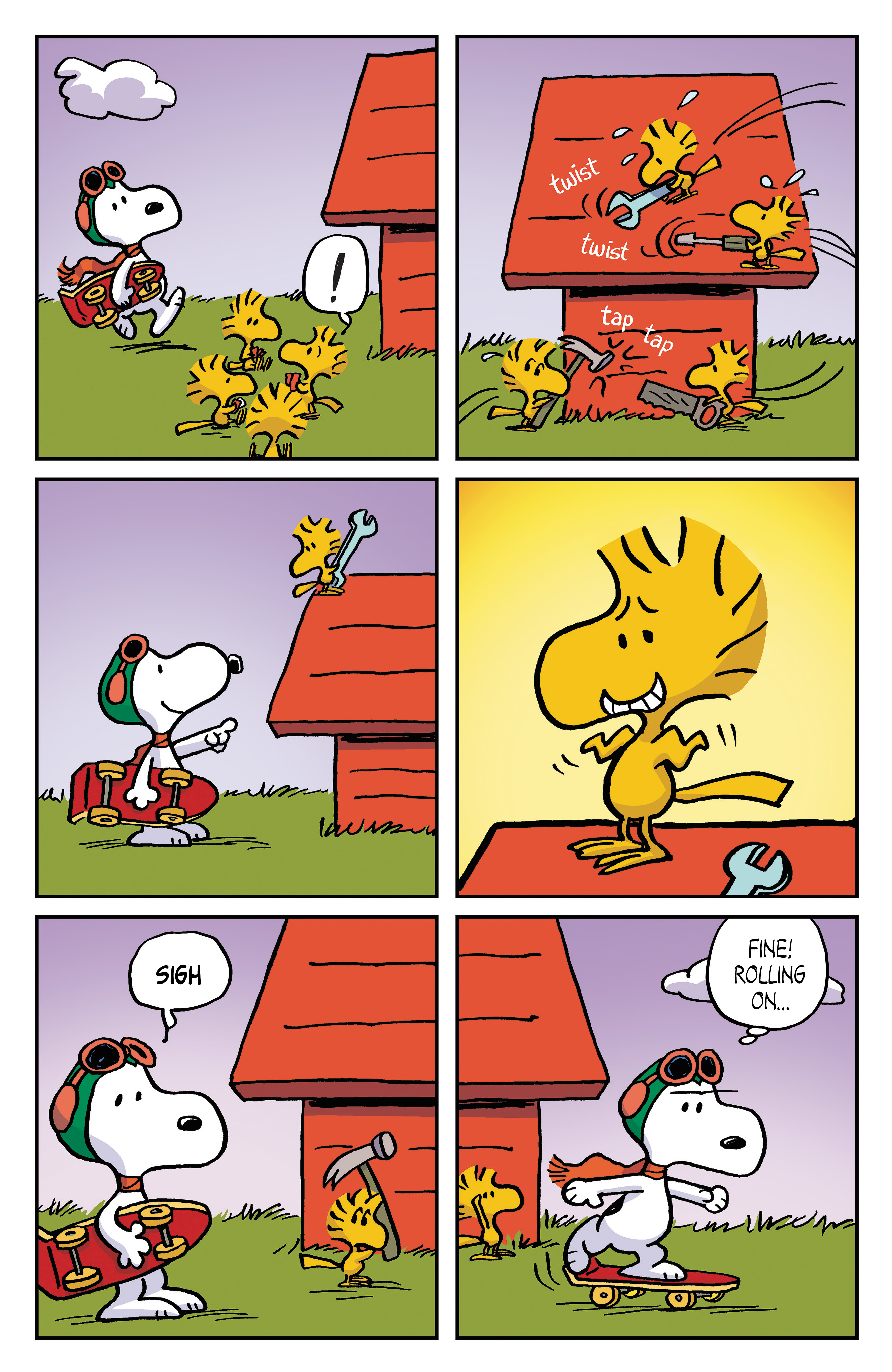 Read online Peanuts: Where Beagles Dare! comic -  Issue # Full - 35