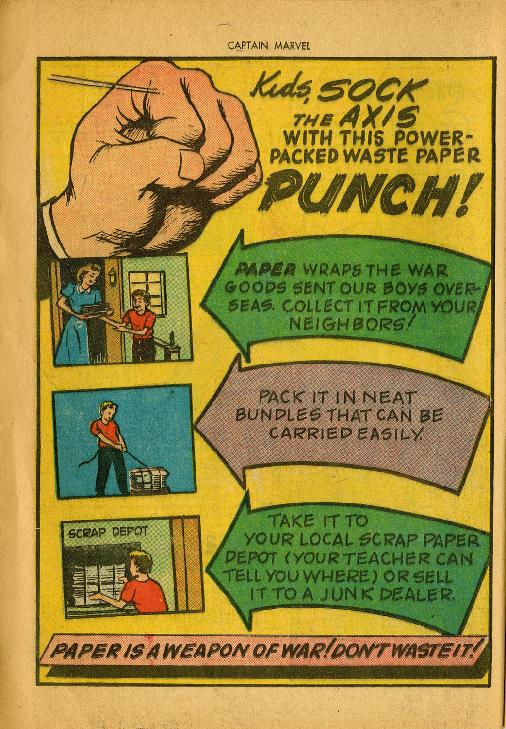 Read online Captain Marvel Adventures comic -  Issue #38 - 16