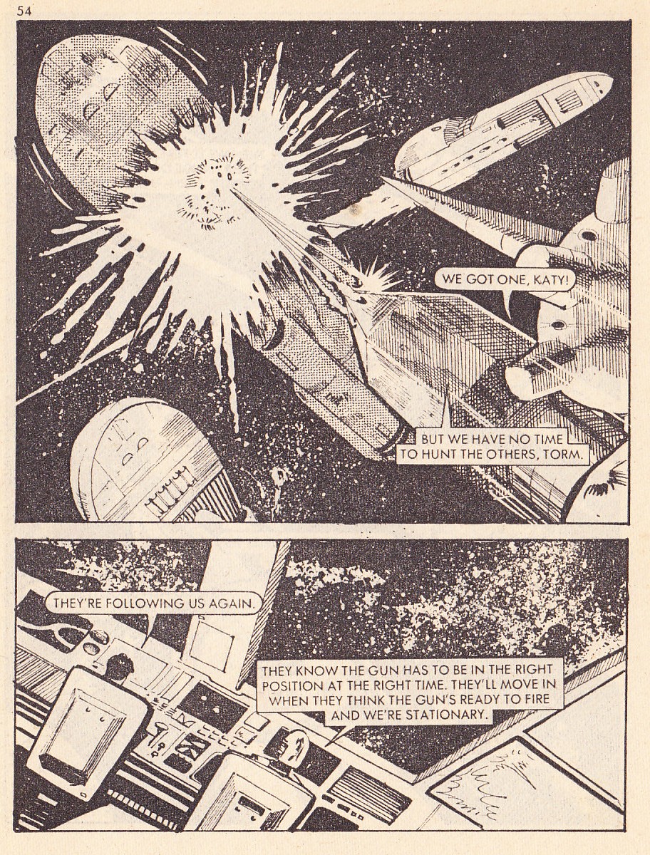 Read online Starblazer comic -  Issue #37 - 54
