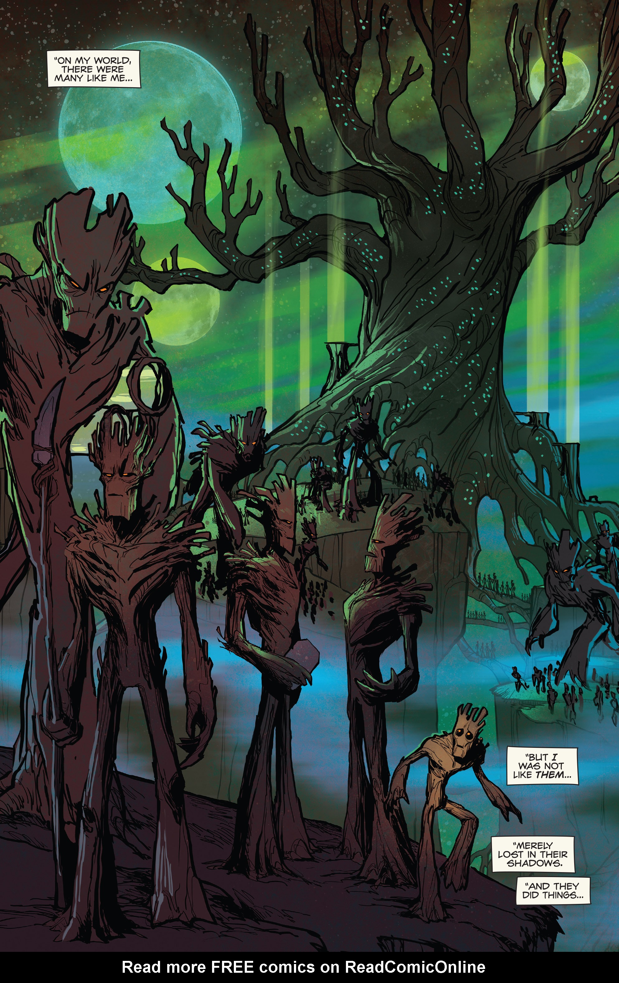 Read online Groot comic -  Issue #6 - 12