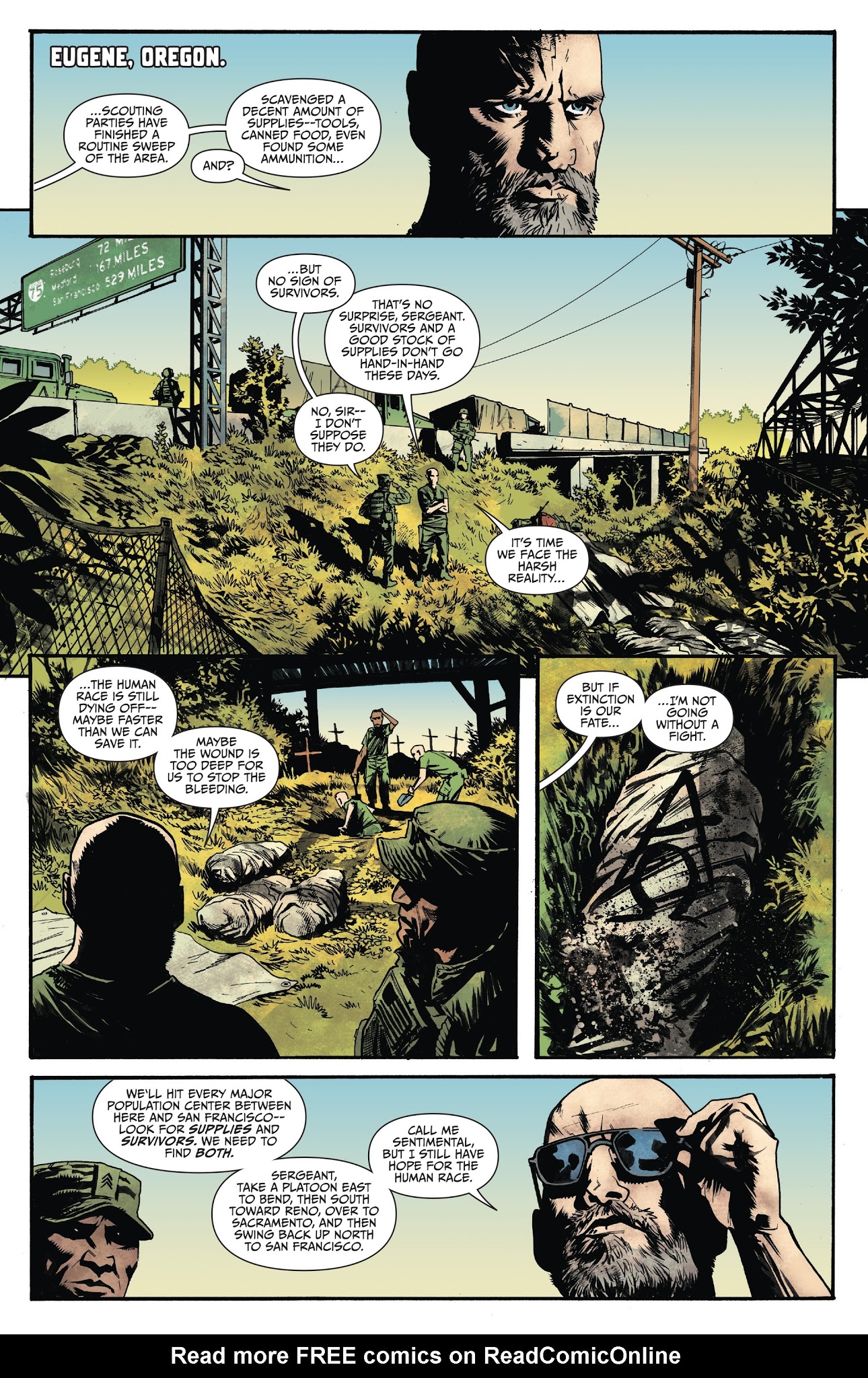 Read online War for the Planet of the Apes comic -  Issue #3 - 3