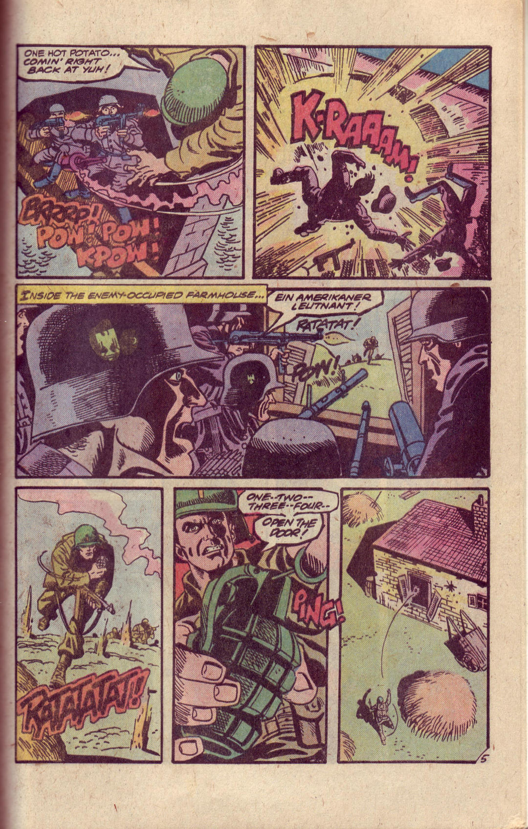 Read online G.I. Combat (1952) comic -  Issue #206 - 61