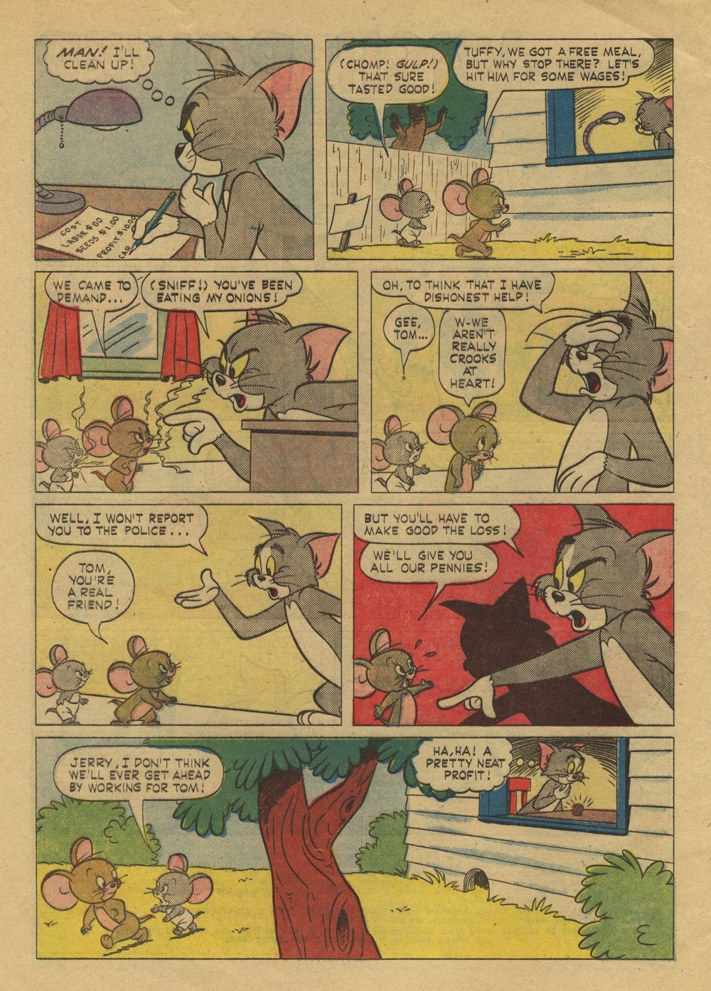 Read online Tom & Jerry Comics comic -  Issue #211 - 4