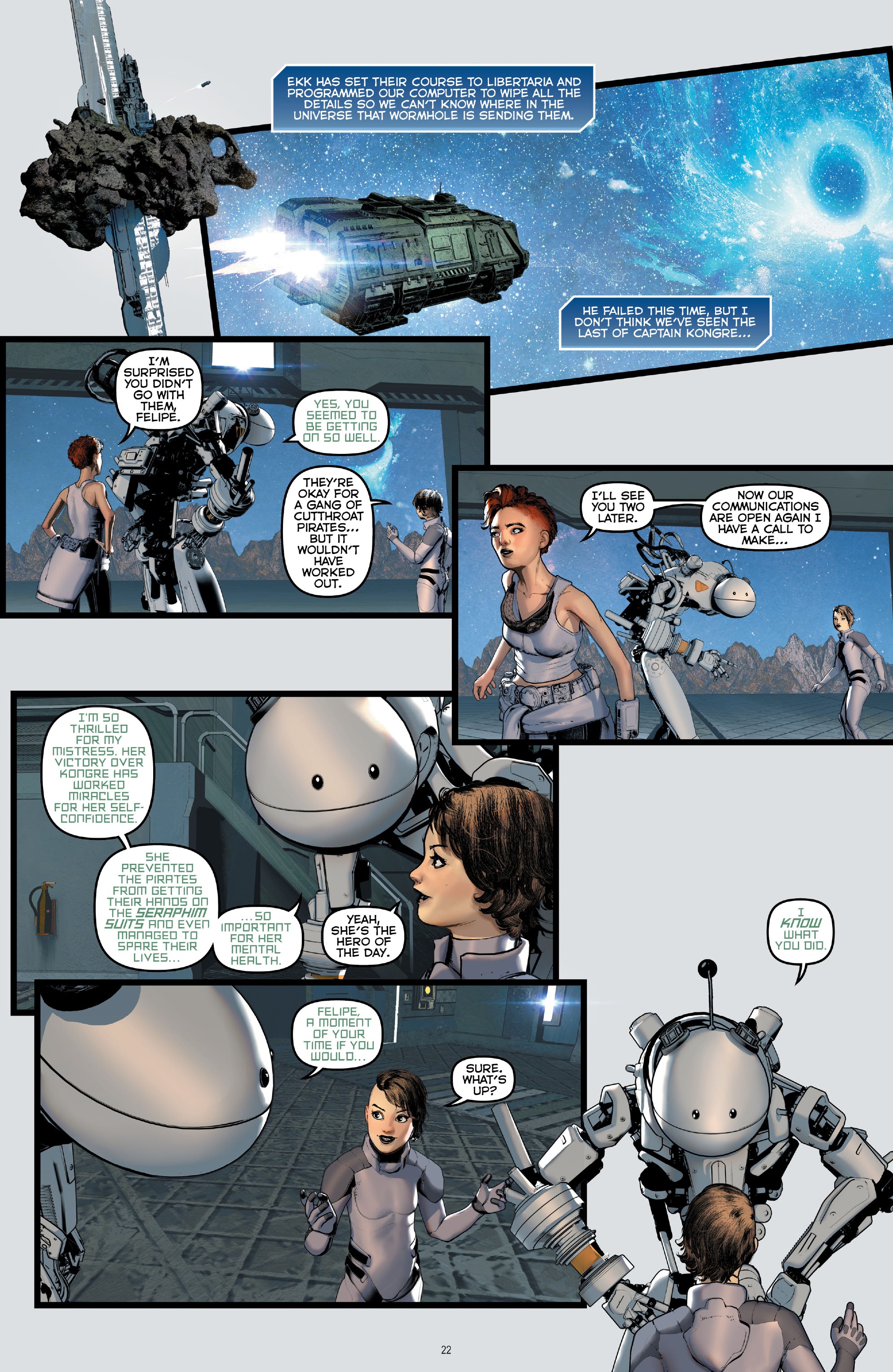 Read online Jules Verne's: Lighthouse comic -  Issue #5 - 24