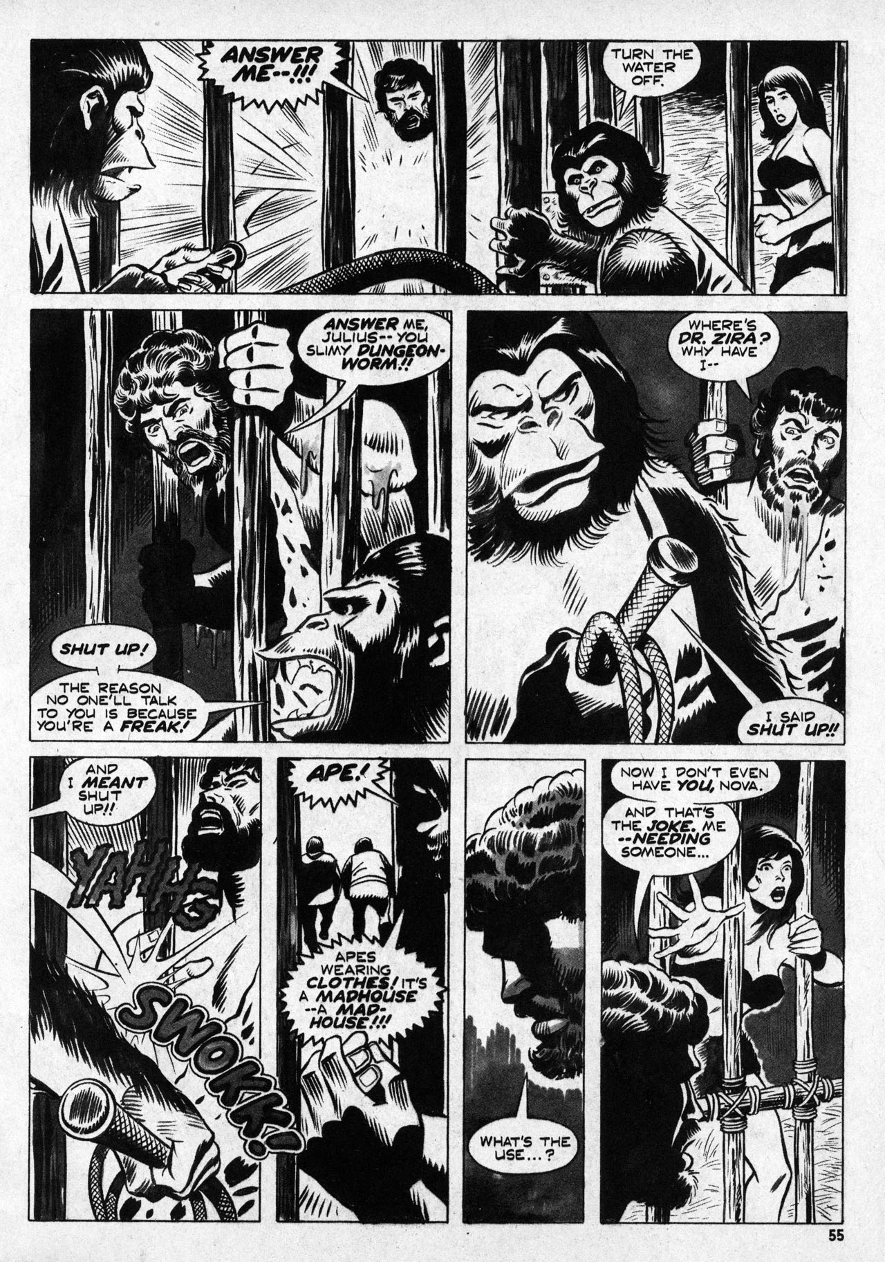 Read online Planet of the Apes comic -  Issue #4 - 49