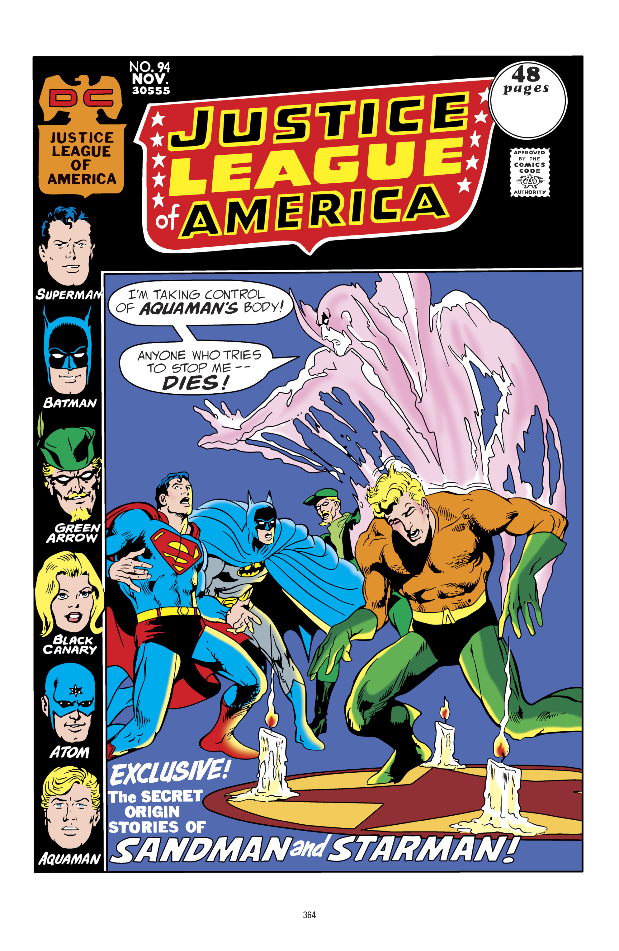 Read online Justice League of America (1960) comic -  Issue #94 - 1