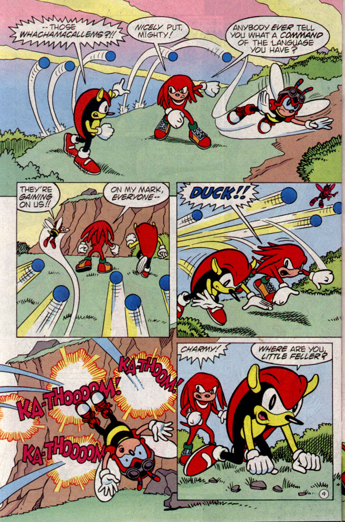 Read online Knuckles' Chaotix comic -  Issue # Full - 36
