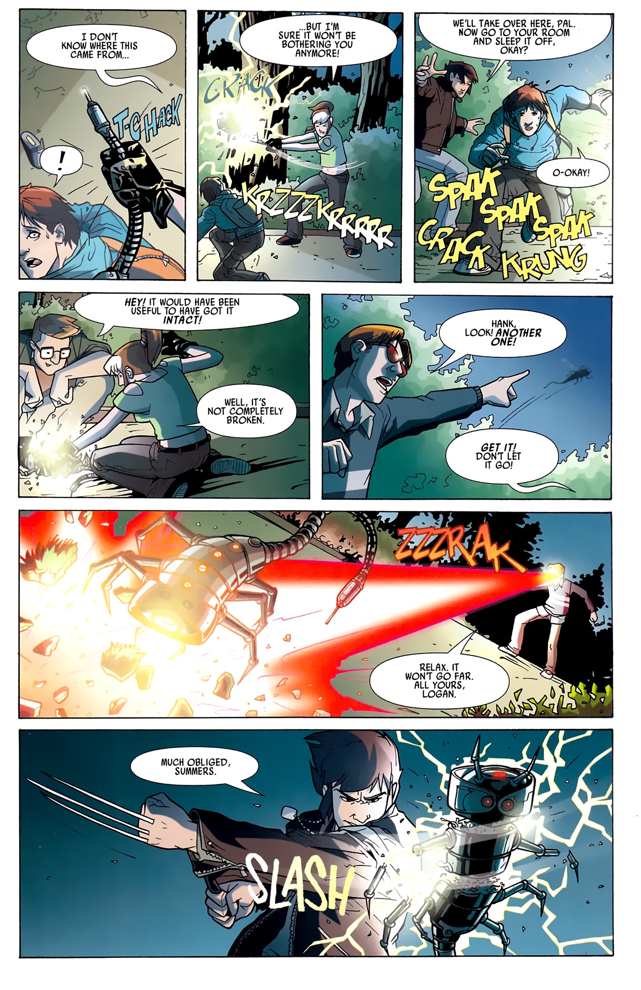 Read online X-Campus comic -  Issue #4 - 6