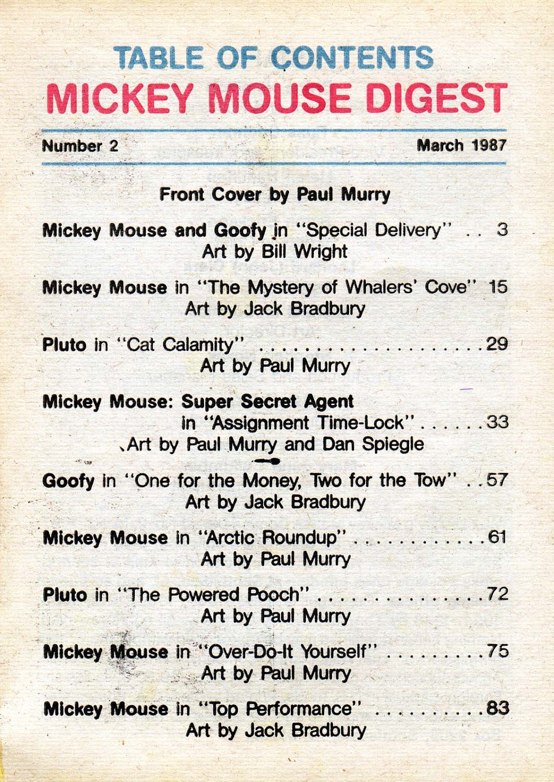 Mickey Mouse Comics Digest issue 2 - Page 2