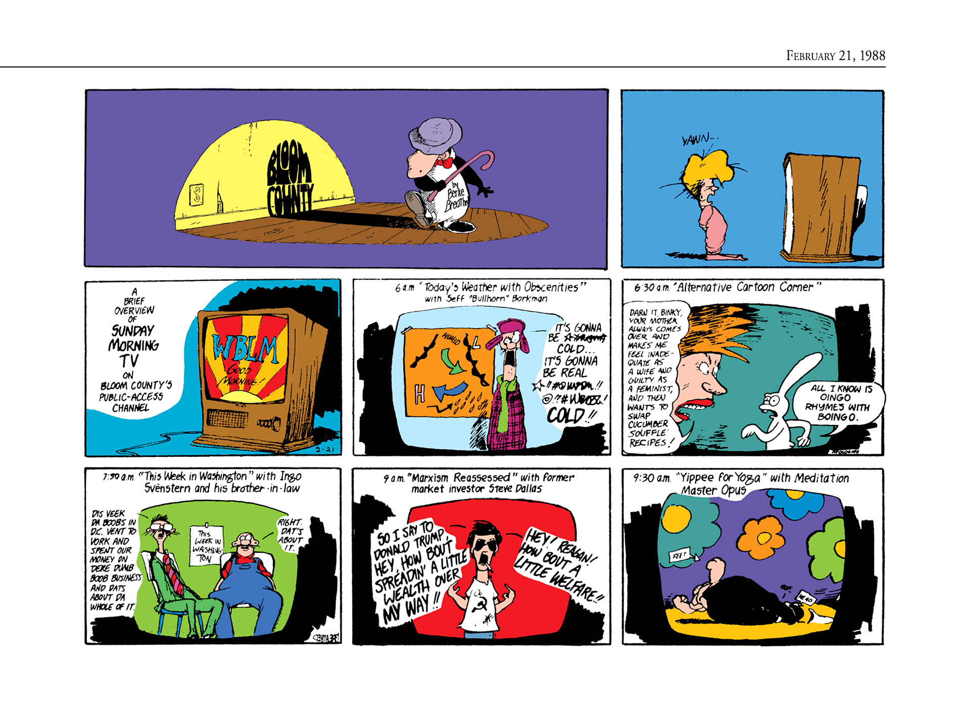 Read online The Bloom County Digital Library comic -  Issue # TPB 8 (Part 1) - 58