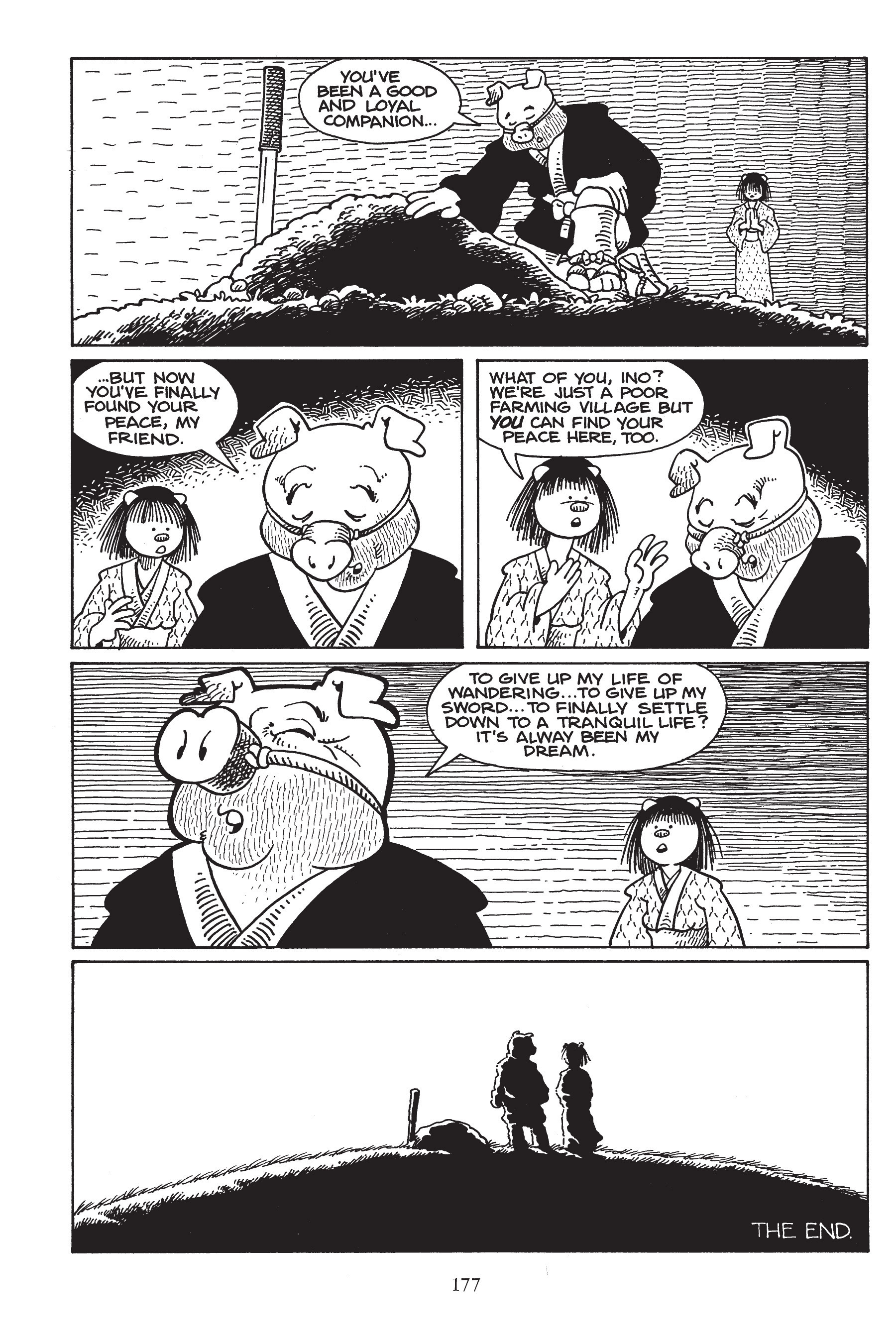 Read online Usagi Yojimbo (1987) comic -  Issue # _TPB 4 - 172