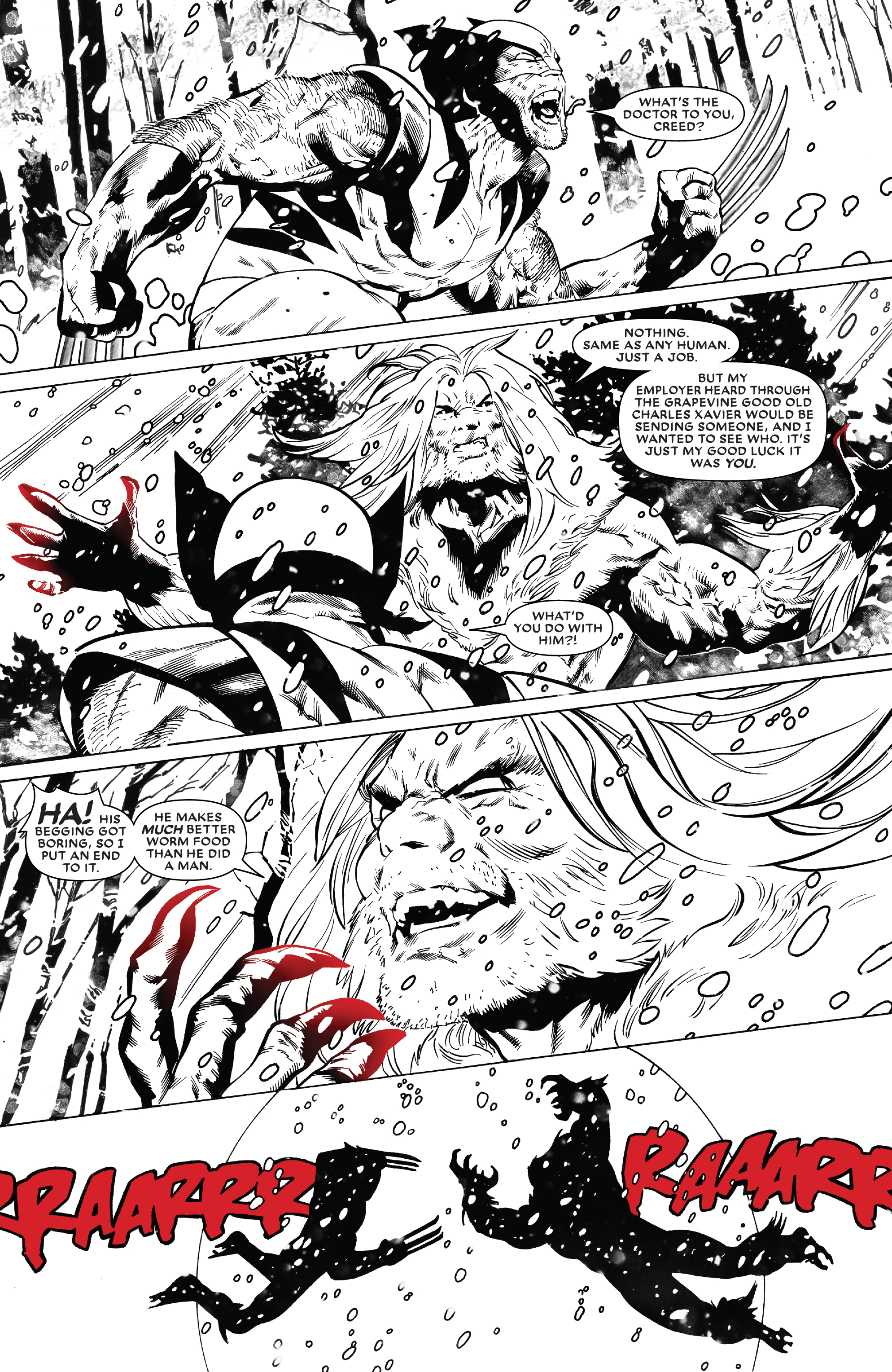 Read online Wolverine: Black, White & Blood comic -  Issue #2 - 5