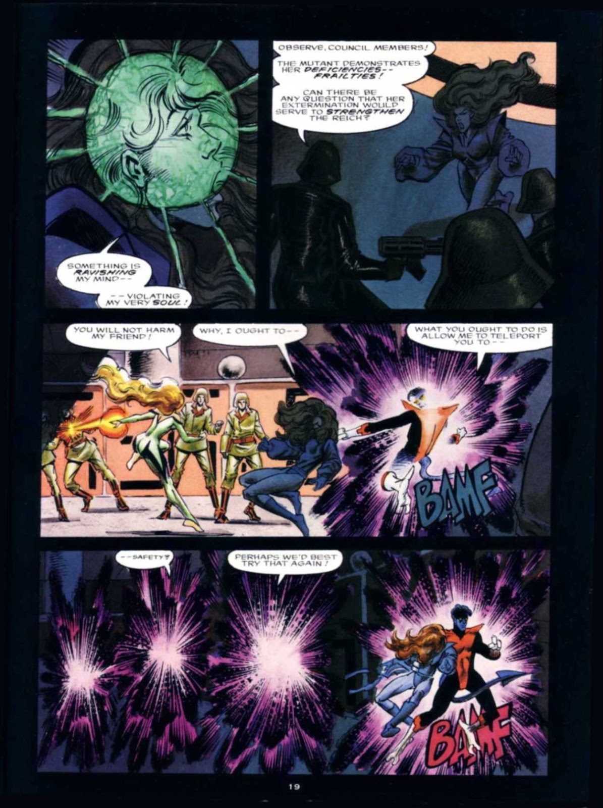 Marvel Graphic Novel issue 66 - Excalibur - Weird War III - Page 19