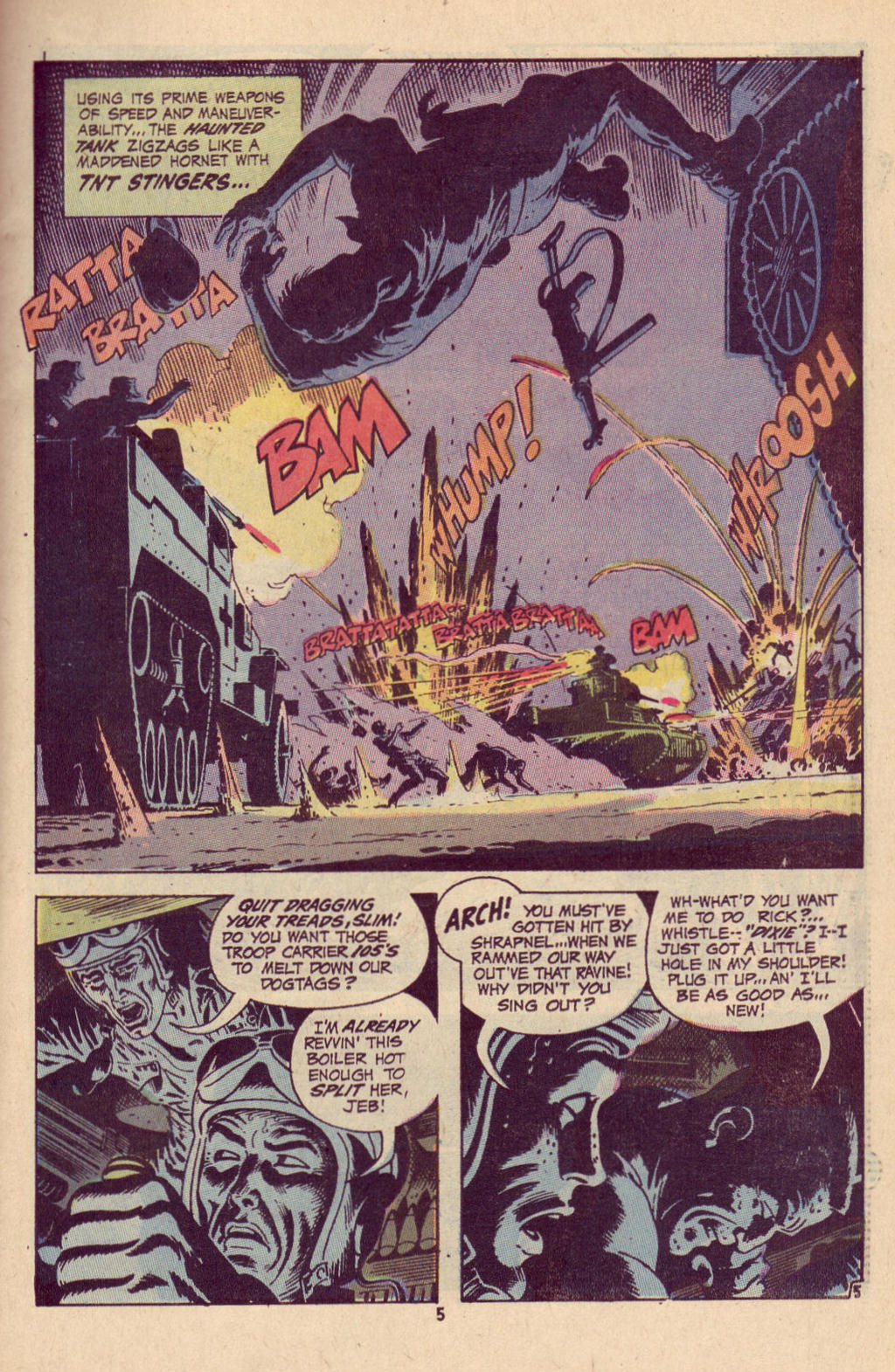 Read online G.I. Combat (1952) comic -  Issue #146 - 7