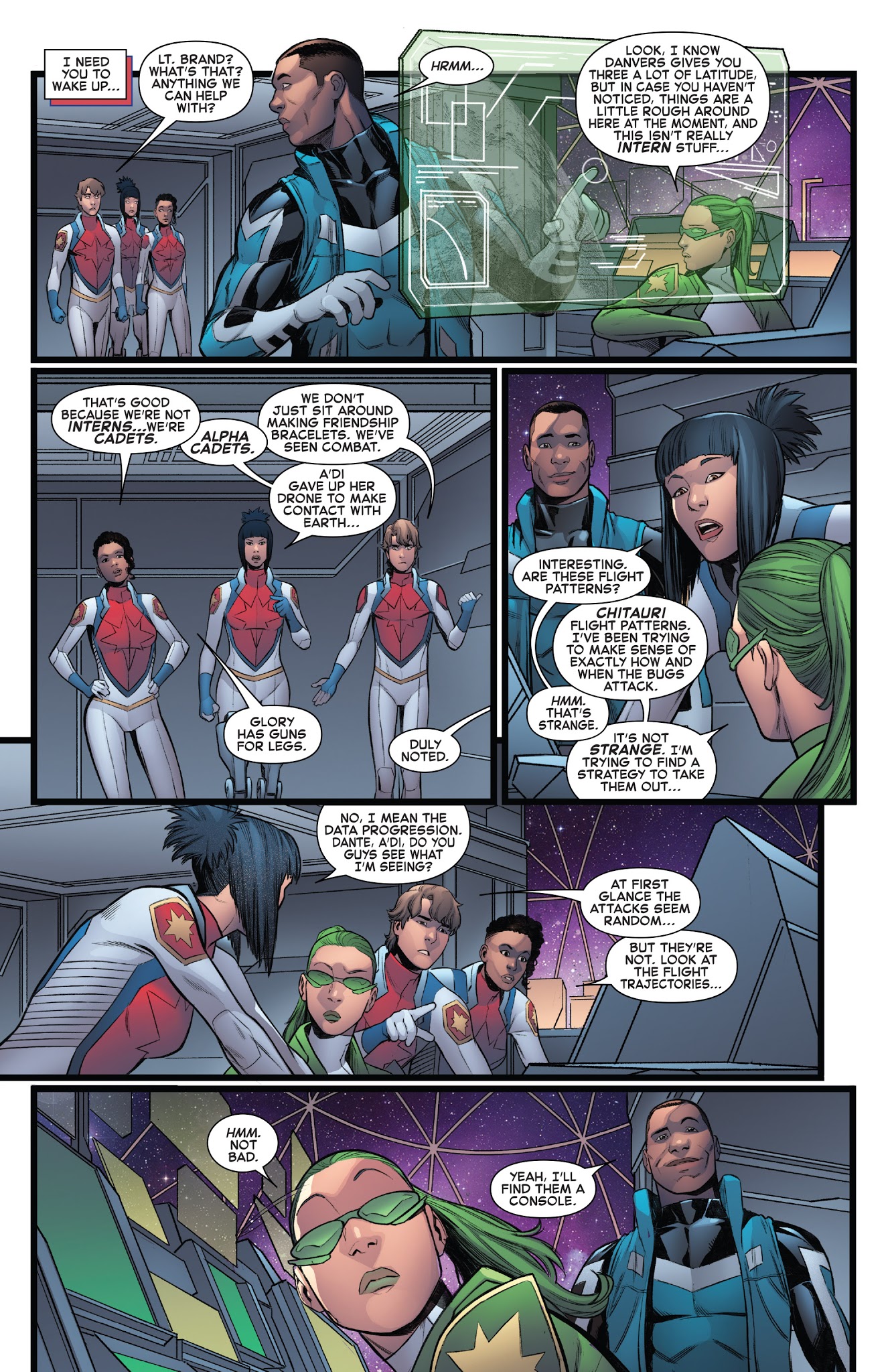 Read online The Mighty Captain Marvel comic -  Issue #8 - 9