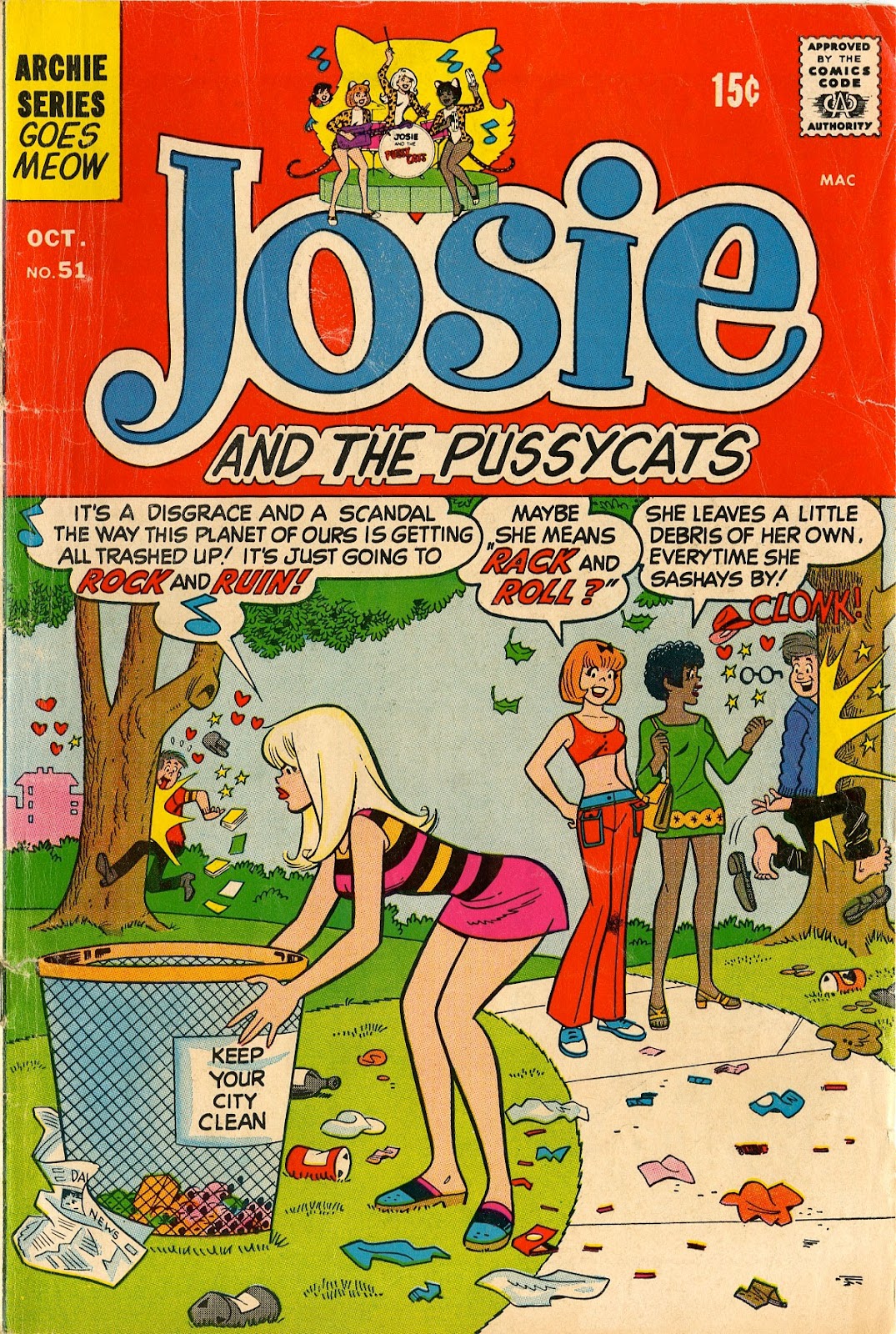 Josie and the Pussycats (1969) issue 51 - Page 1