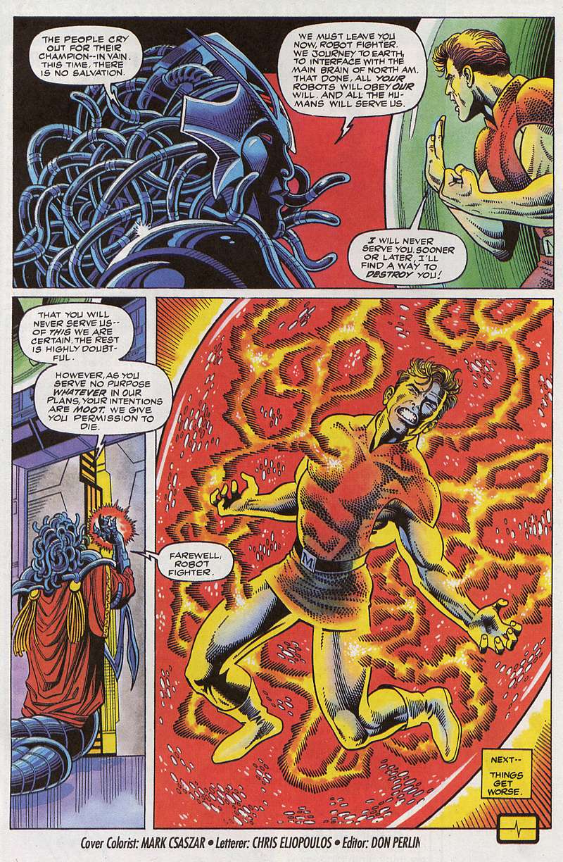Read online Magnus Robot Fighter (1991) comic -  Issue #21 - 24