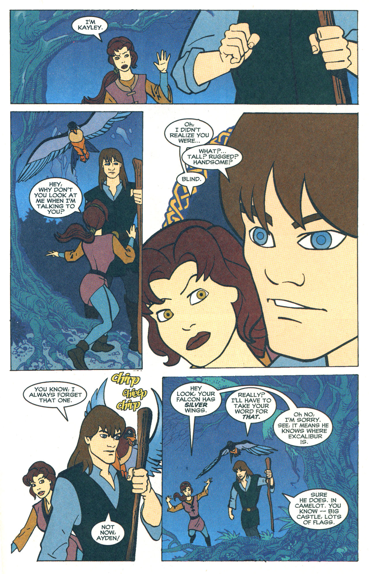 Read online Quest For Camelot comic -  Issue # Full - 18